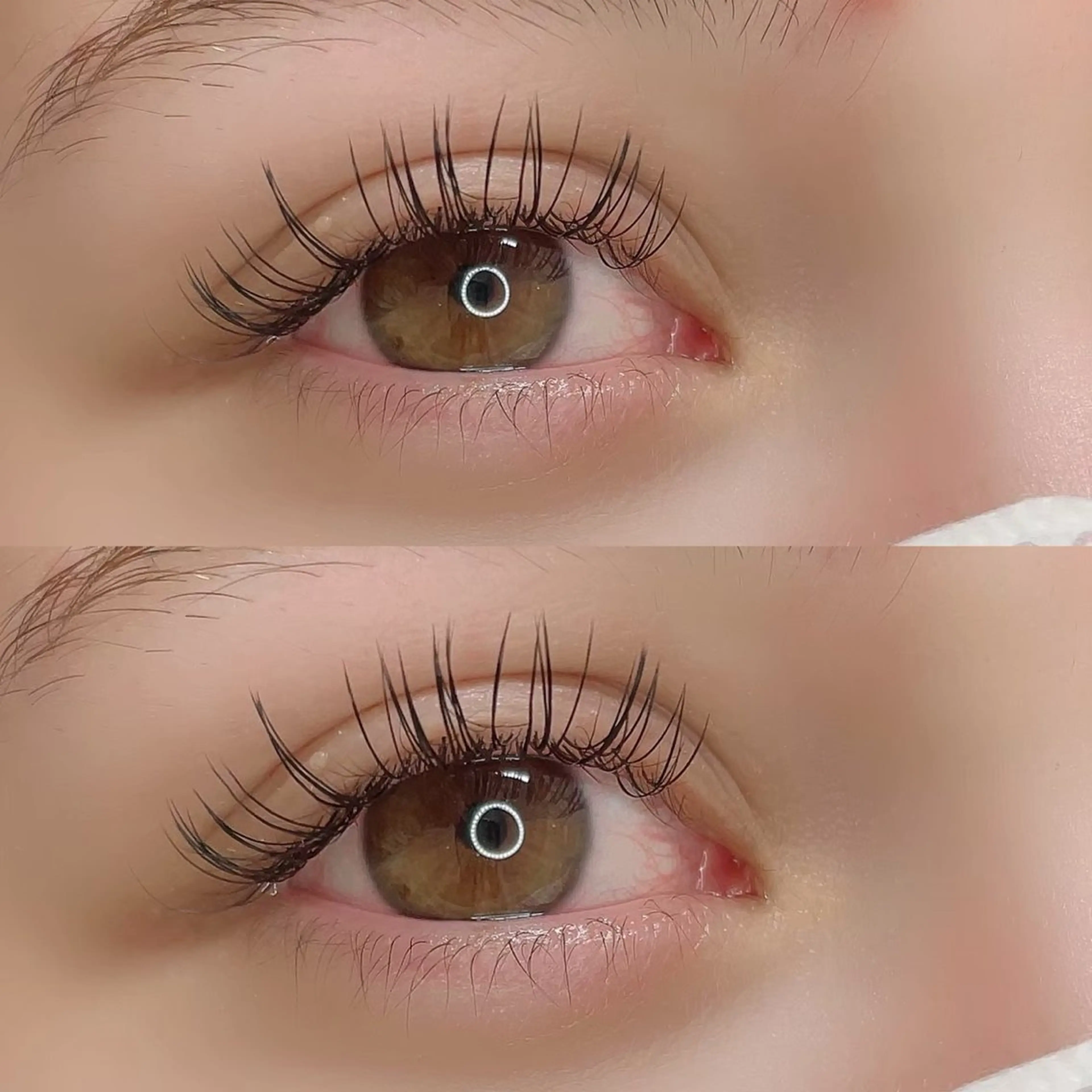 マツエク・マツパ 近鉄奈良 カラー　うのさくらのヘアスタイル