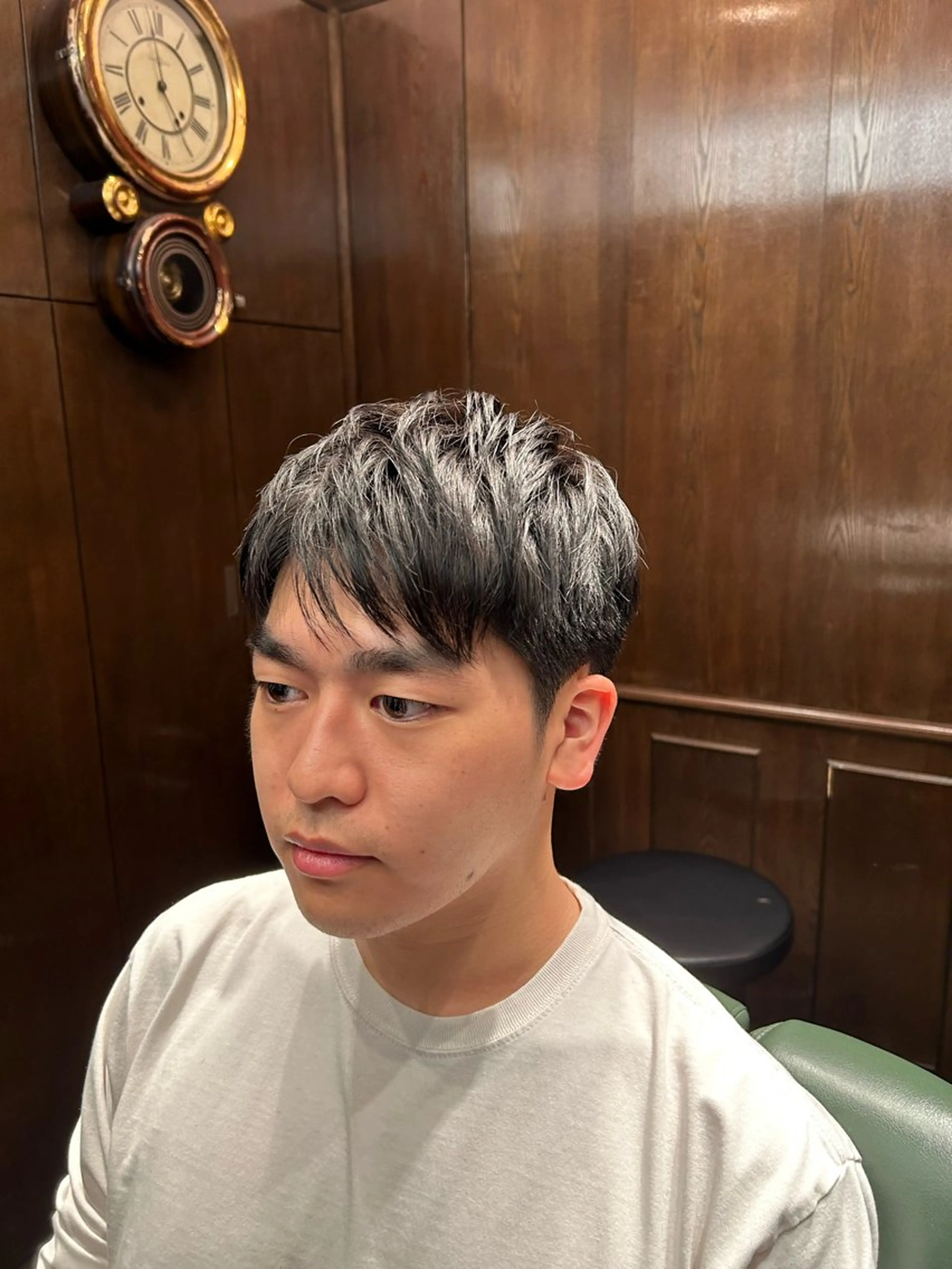 ショート メンズ カット ヘアセット マスダ コウのヘアスタイル