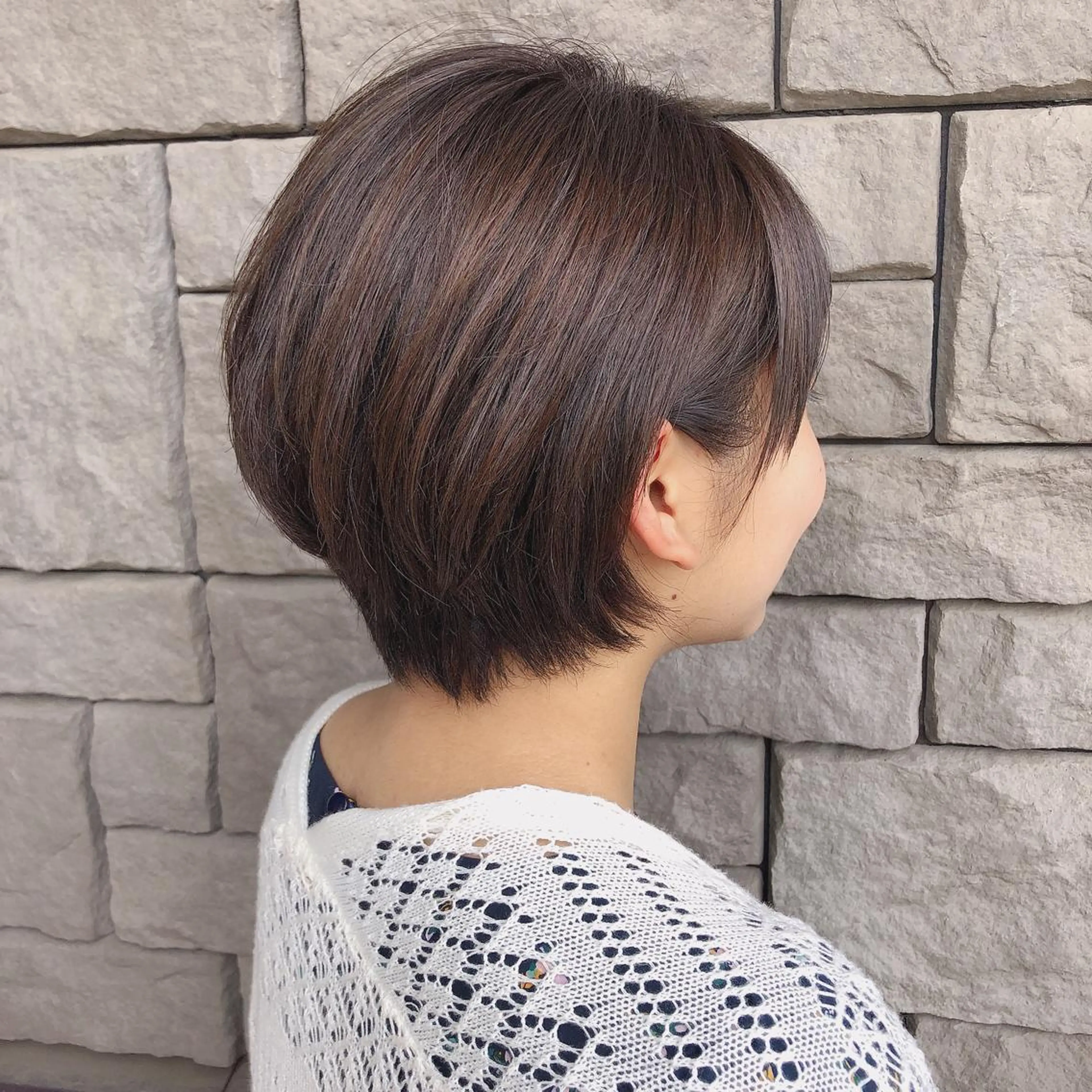 ショート 店長/mao/ 前髪/顔周りカットのヘアスタイル