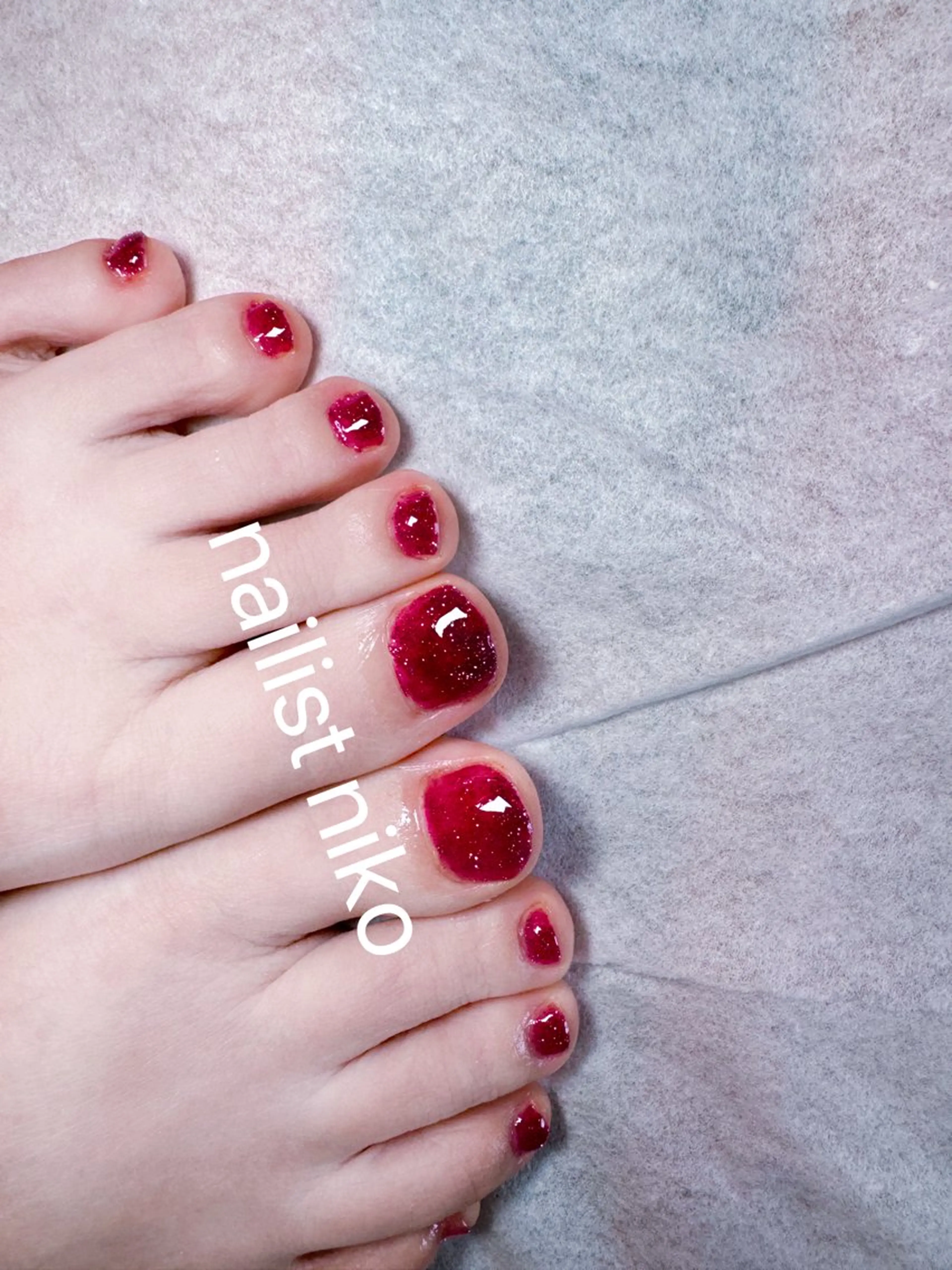 【フット】初回off無料ラメジェル限定の写真