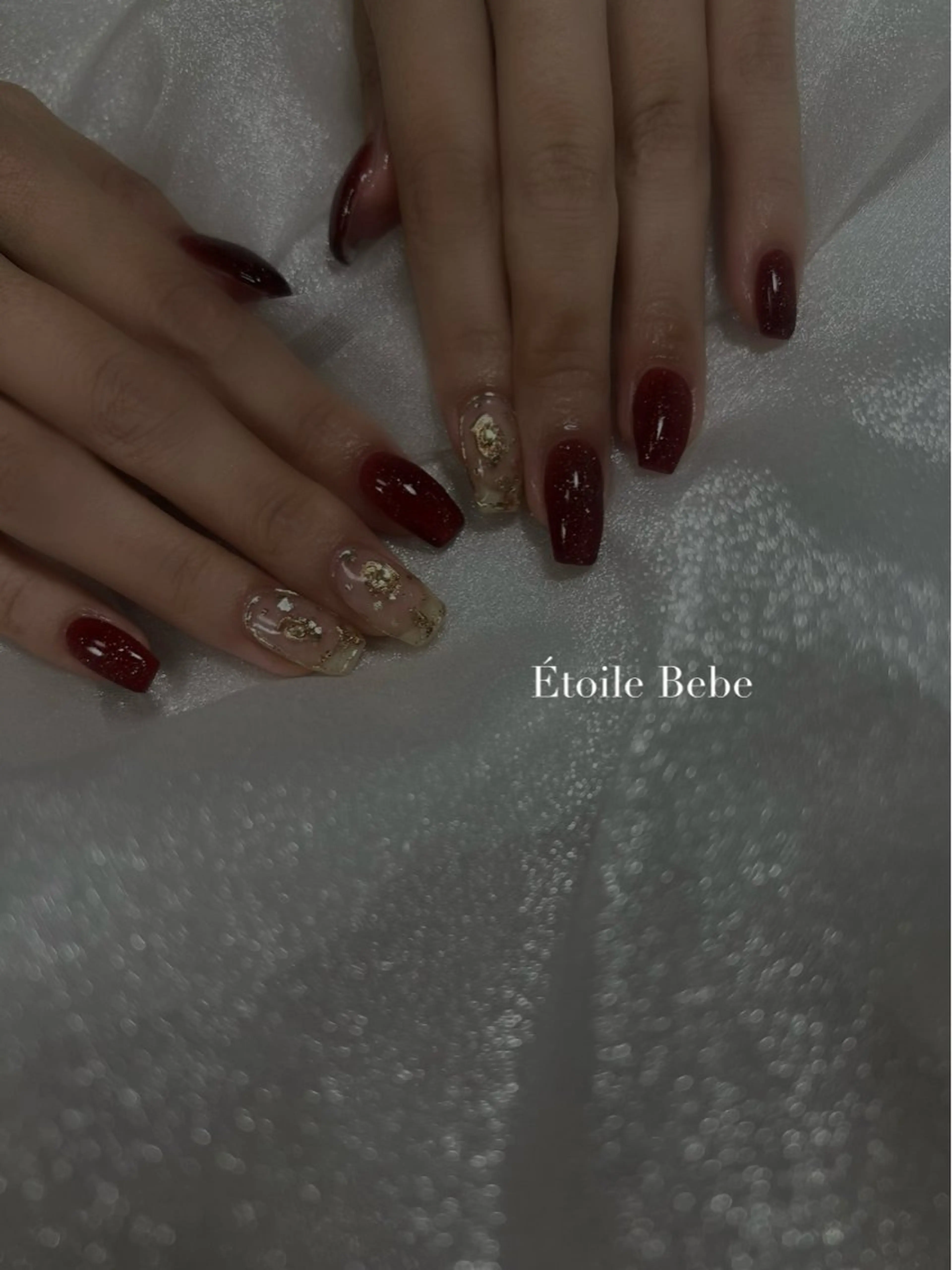 ネイル フラッシュネイル マグネットネイル ニュアンスネイル ワンカラーネイル ハンドネイル Étoile Bebeのエステ・リラクイメージ