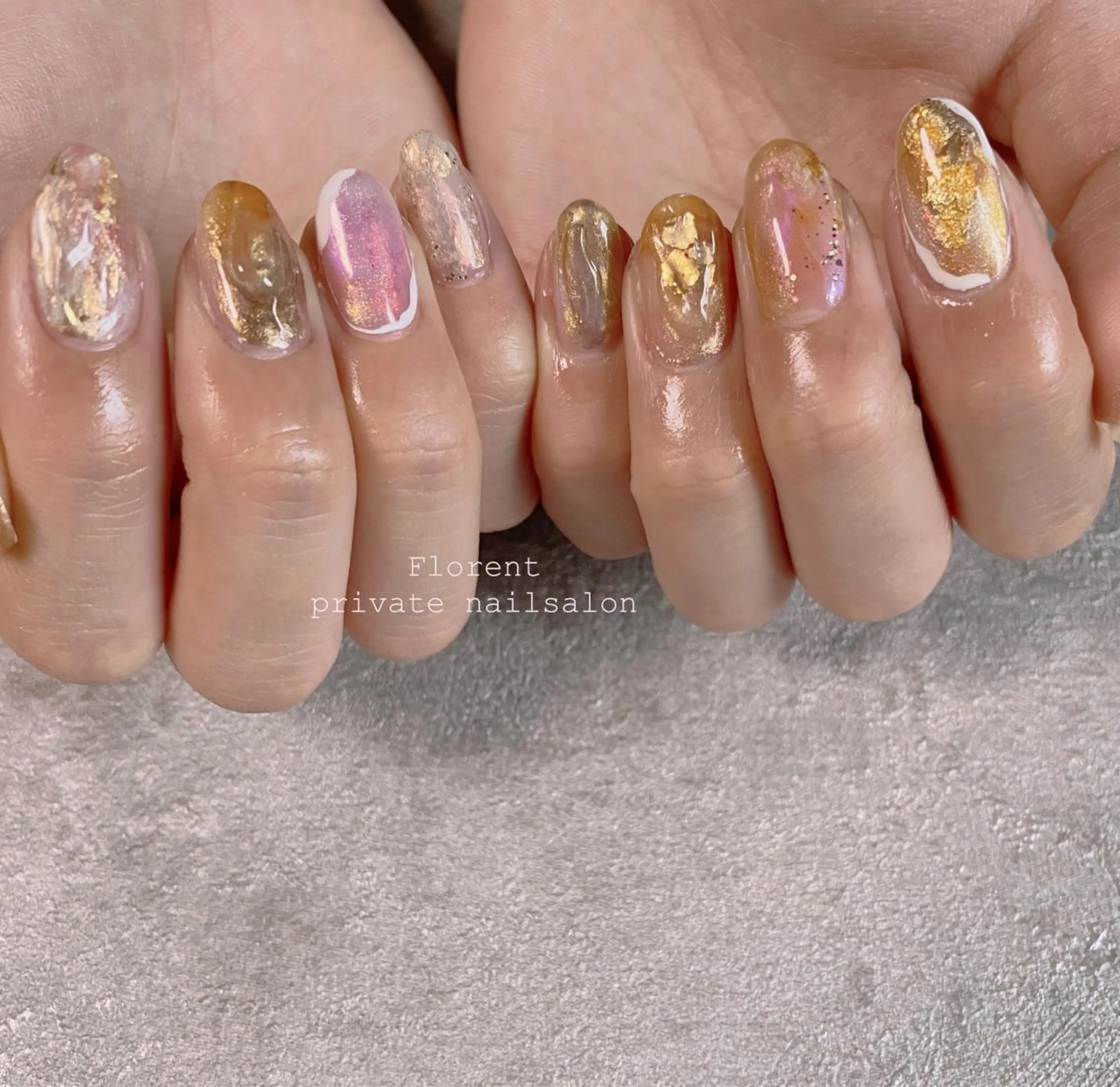 ネイル ハンドネイル florent nailのネイルデザイン