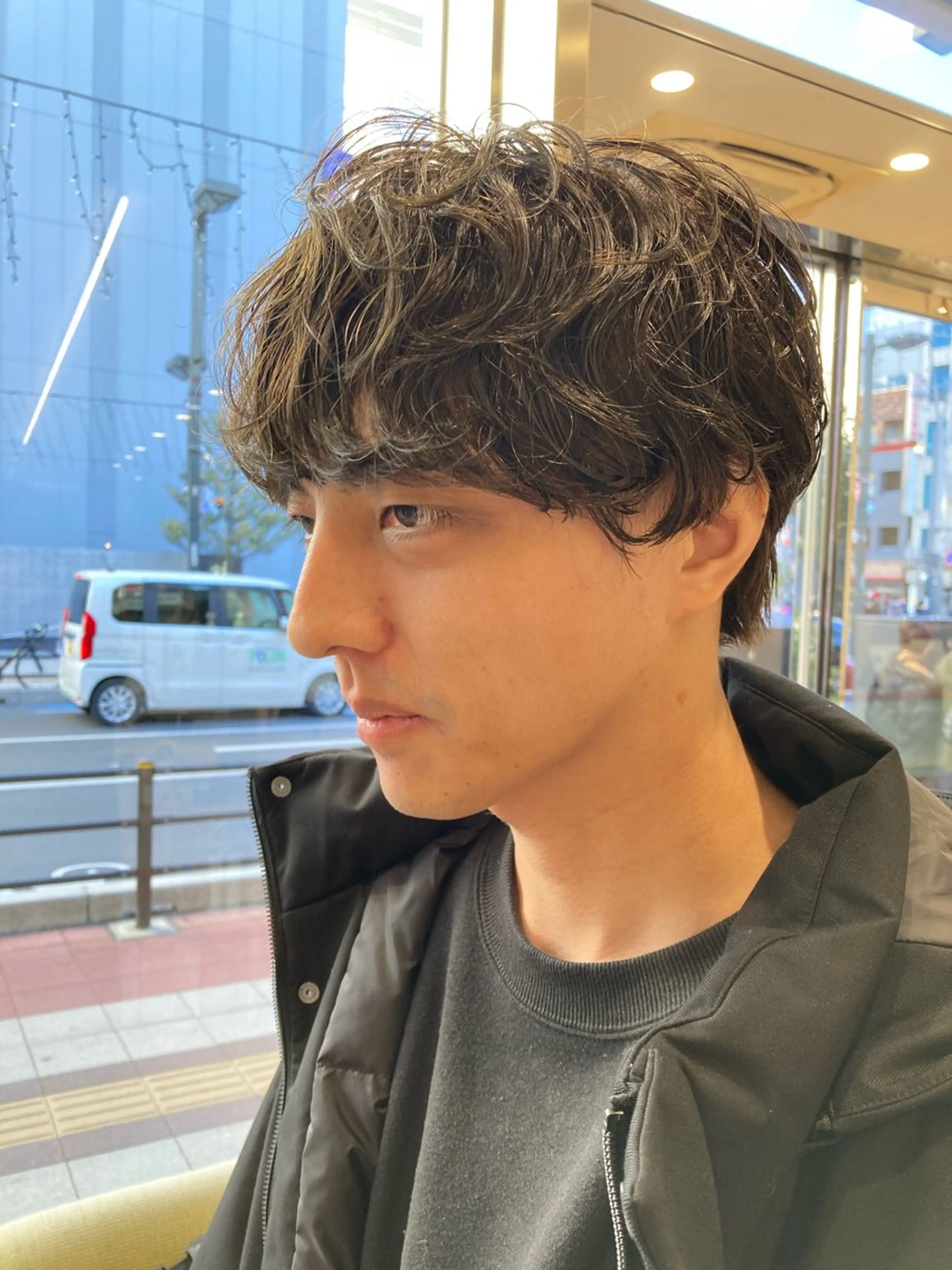 ショート メンズ メンズパーマ カット パーマ むらたみずき /大宮ボブ、ショートのヘアスタイル