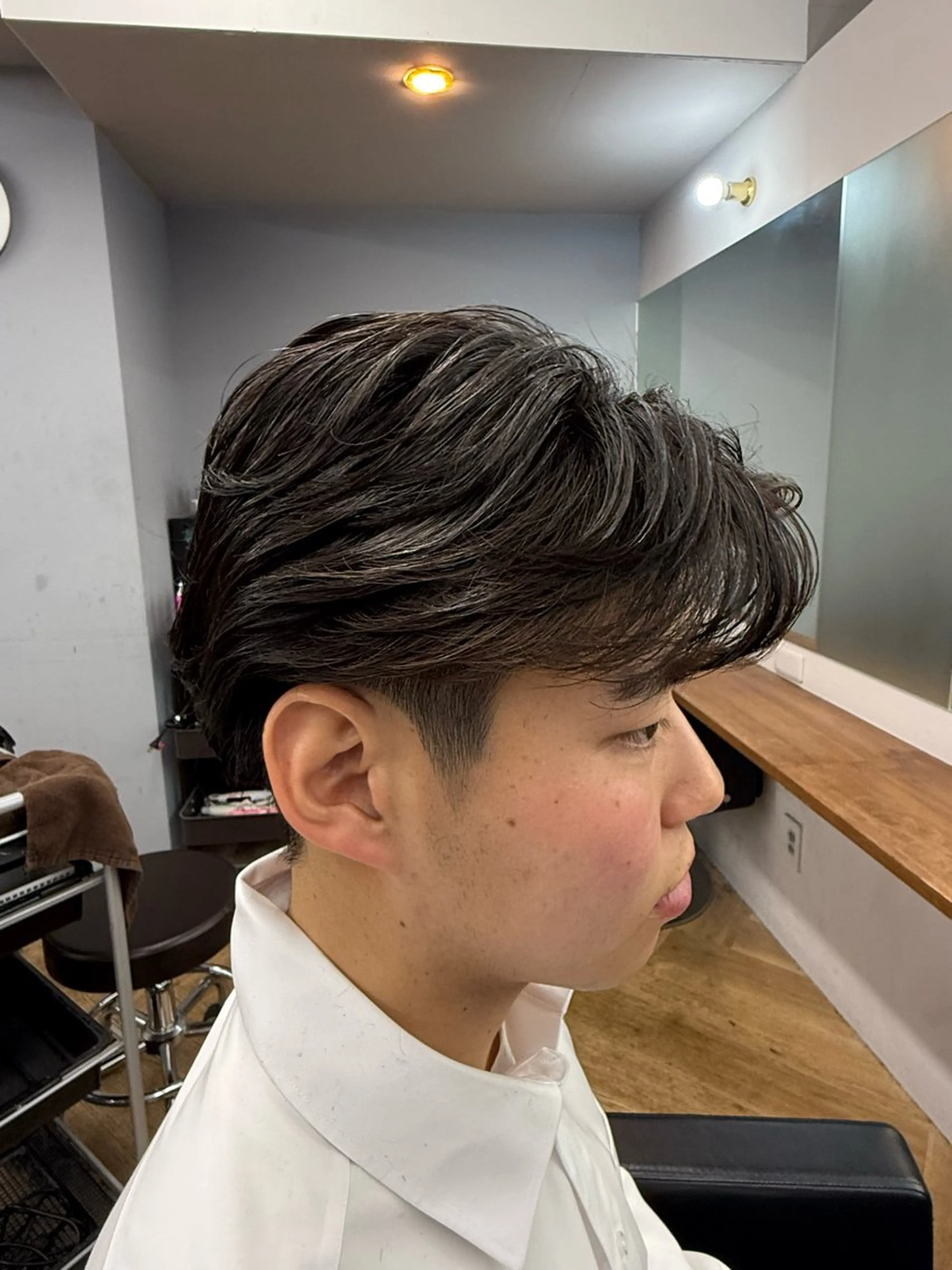 パーマ メンズ メンズパーマ ニュアンスパーマ 松岡 やひろのヘアスタイル