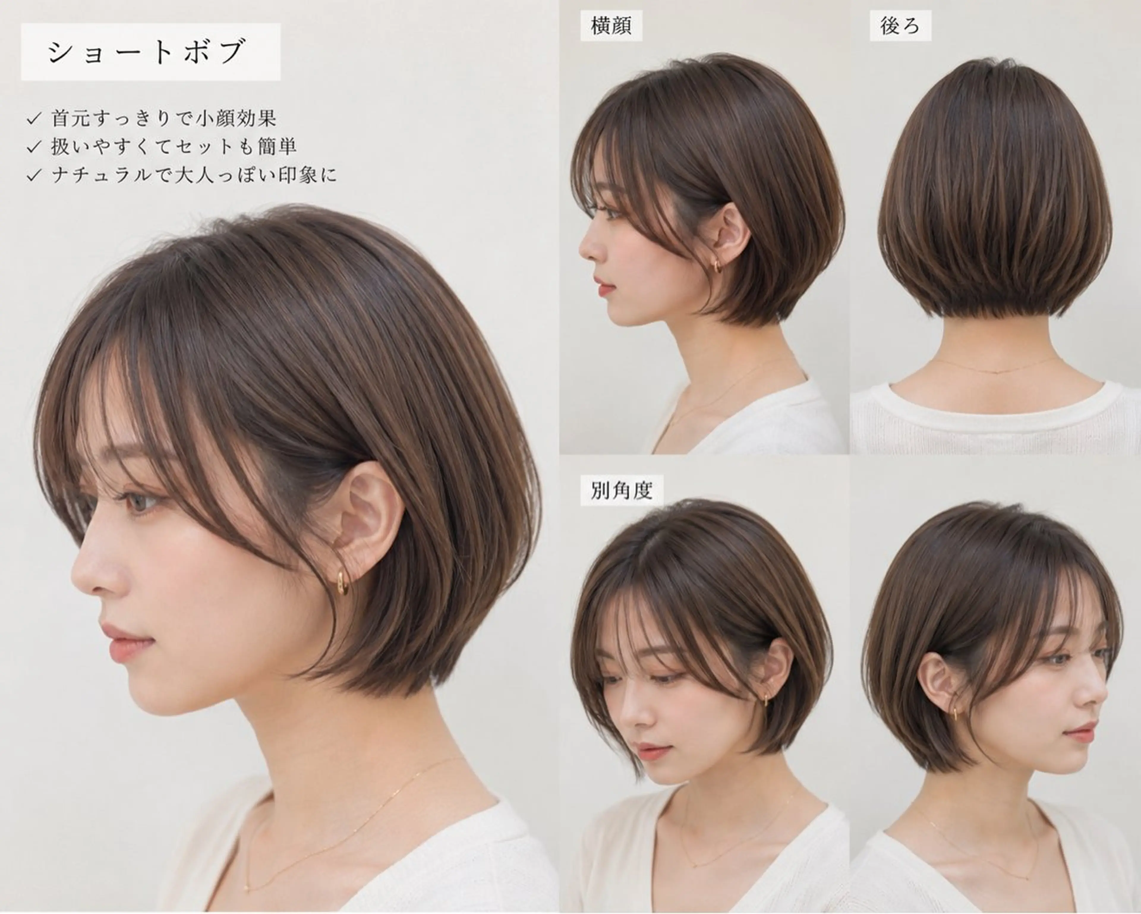 ショート 信山 怜生のヘアスタイル