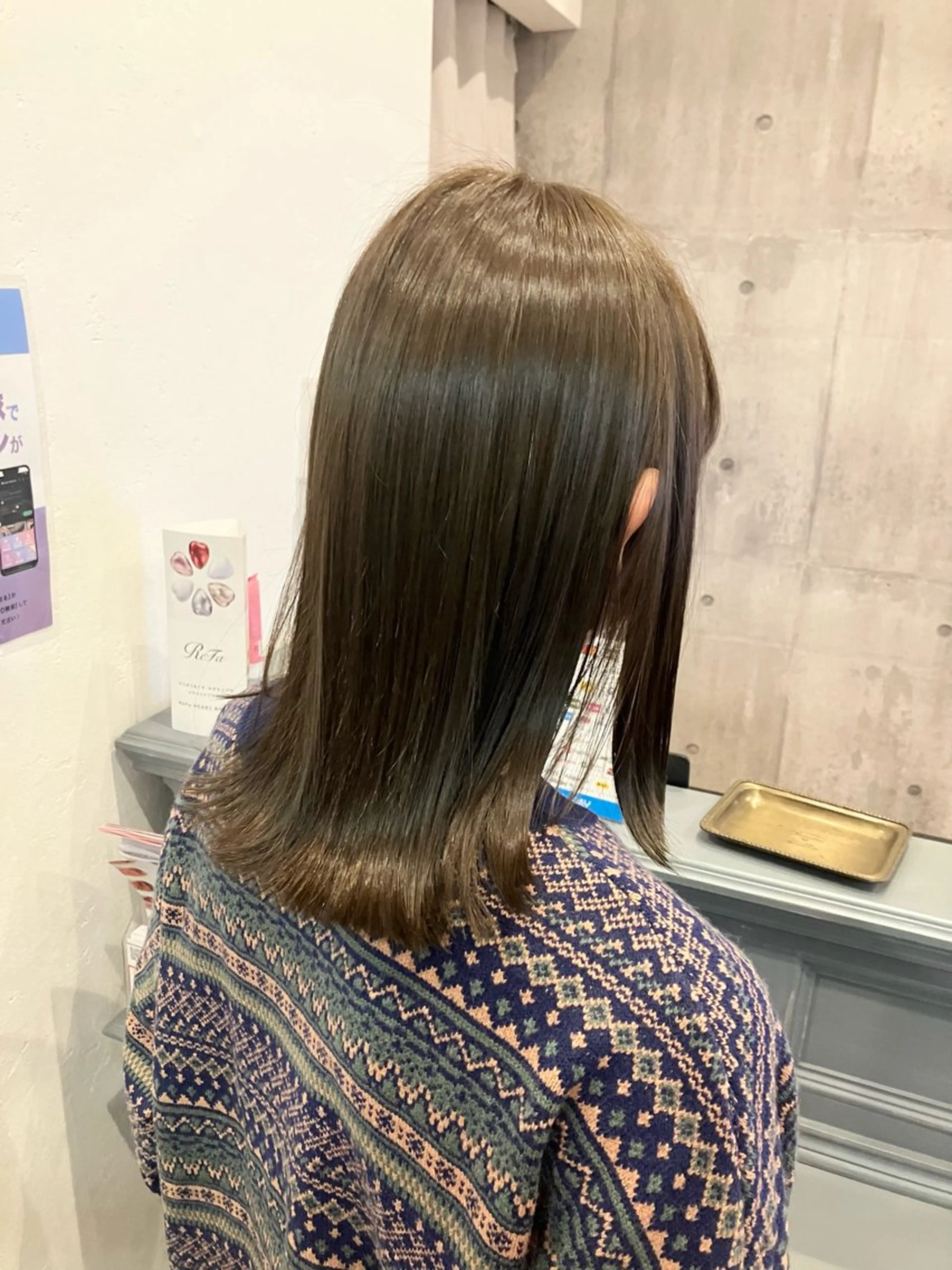 カラー ヘアカラー トリートメント mai /attraのヘアスタイル