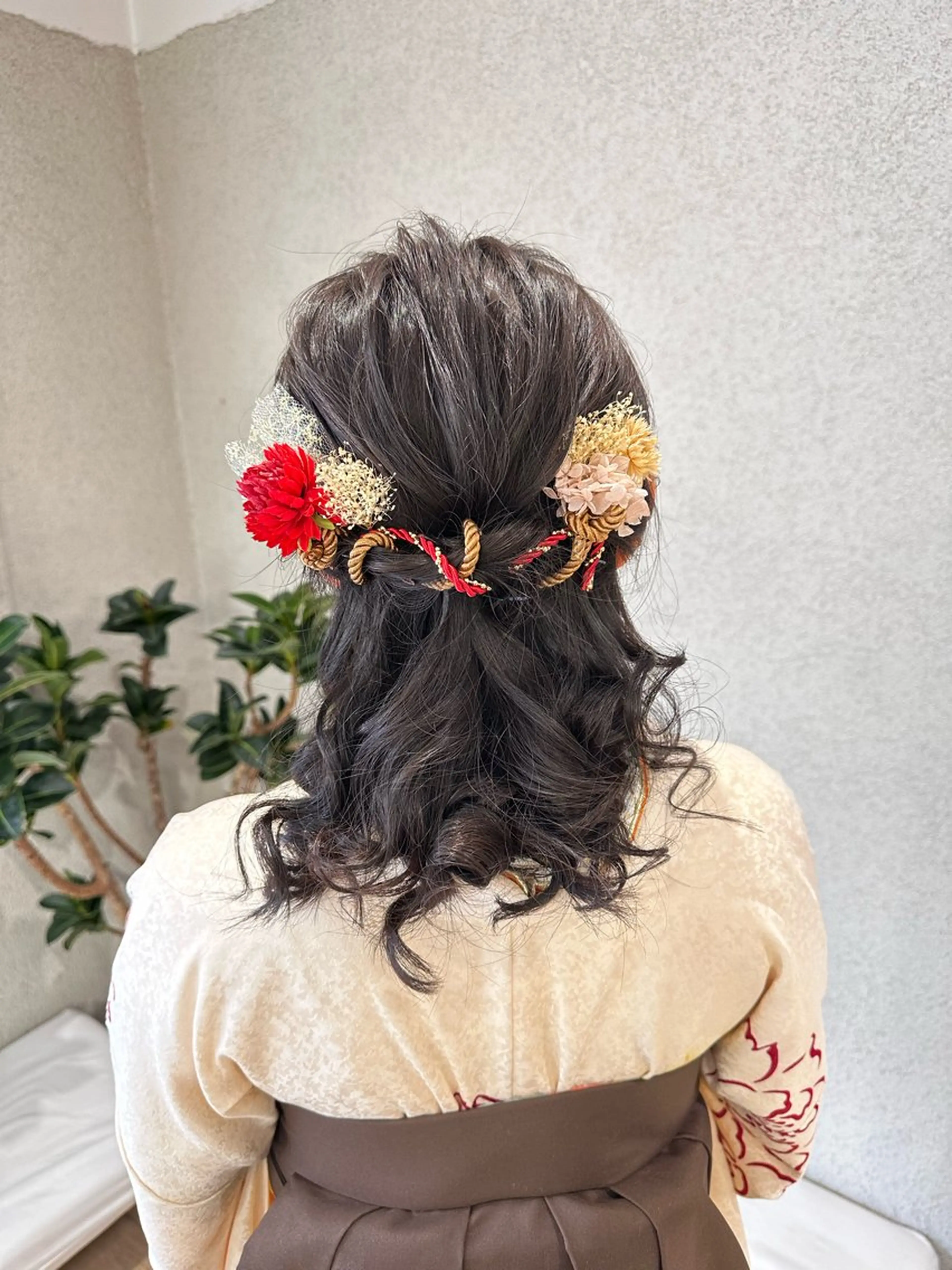 ヘアアレンジ 卒業式のヘアスタイル ヘアセット 阿部 美咲のヘアスタイル