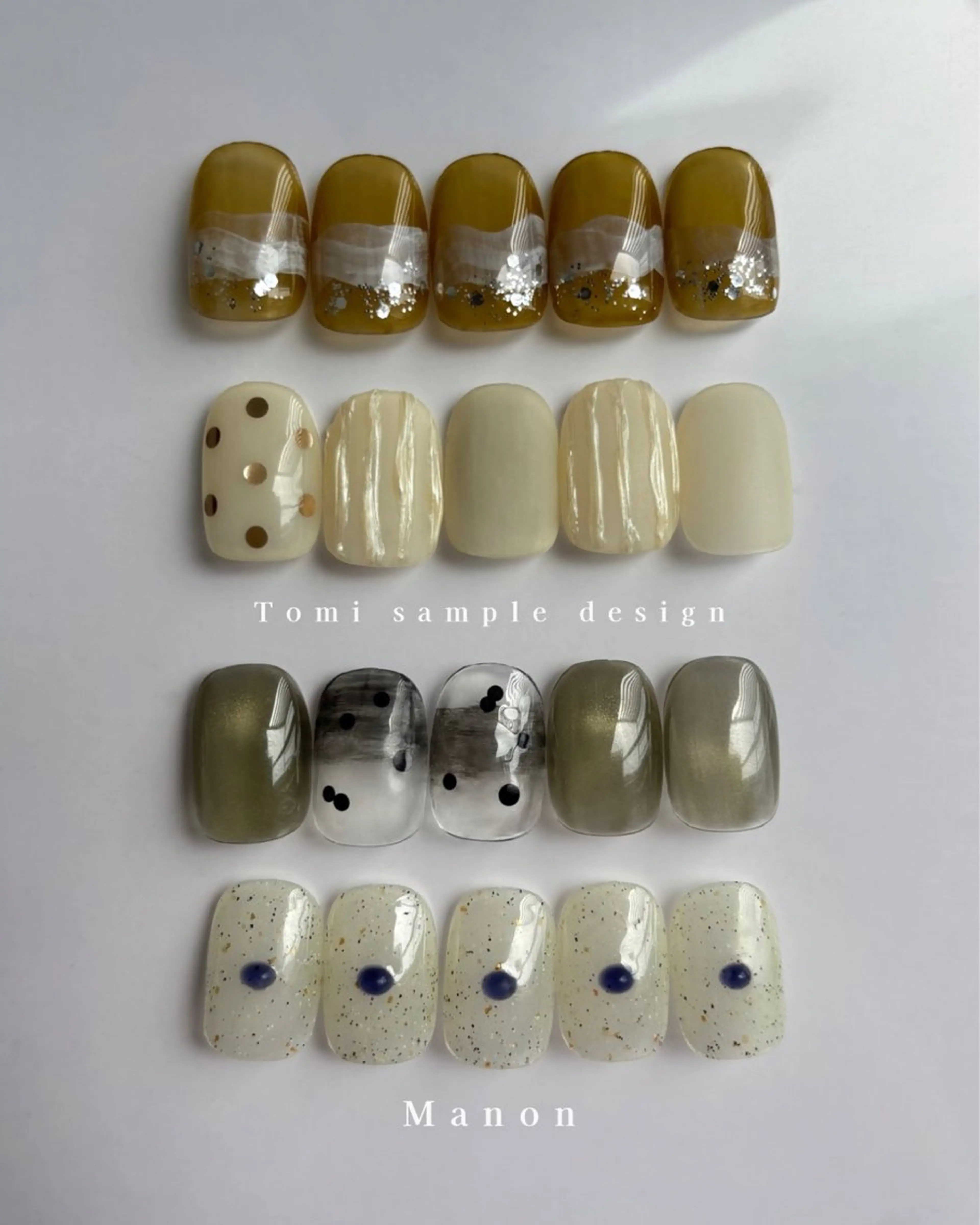 ネイル Manon Tomiのネイルデザイン