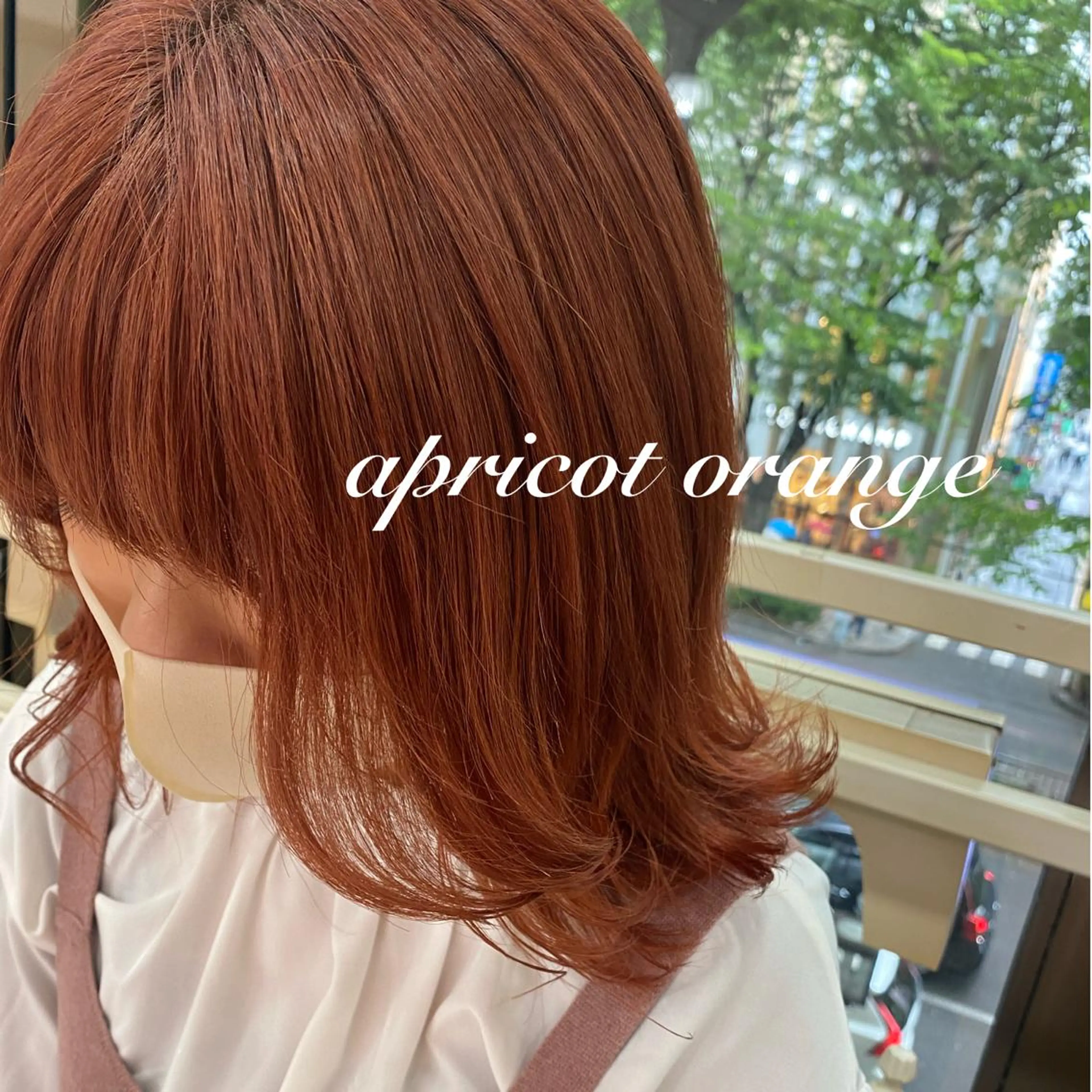 セミロング カラー ヘアアレンジ 透明感カラー 古山 結季🌙🖤のヘアスタイル