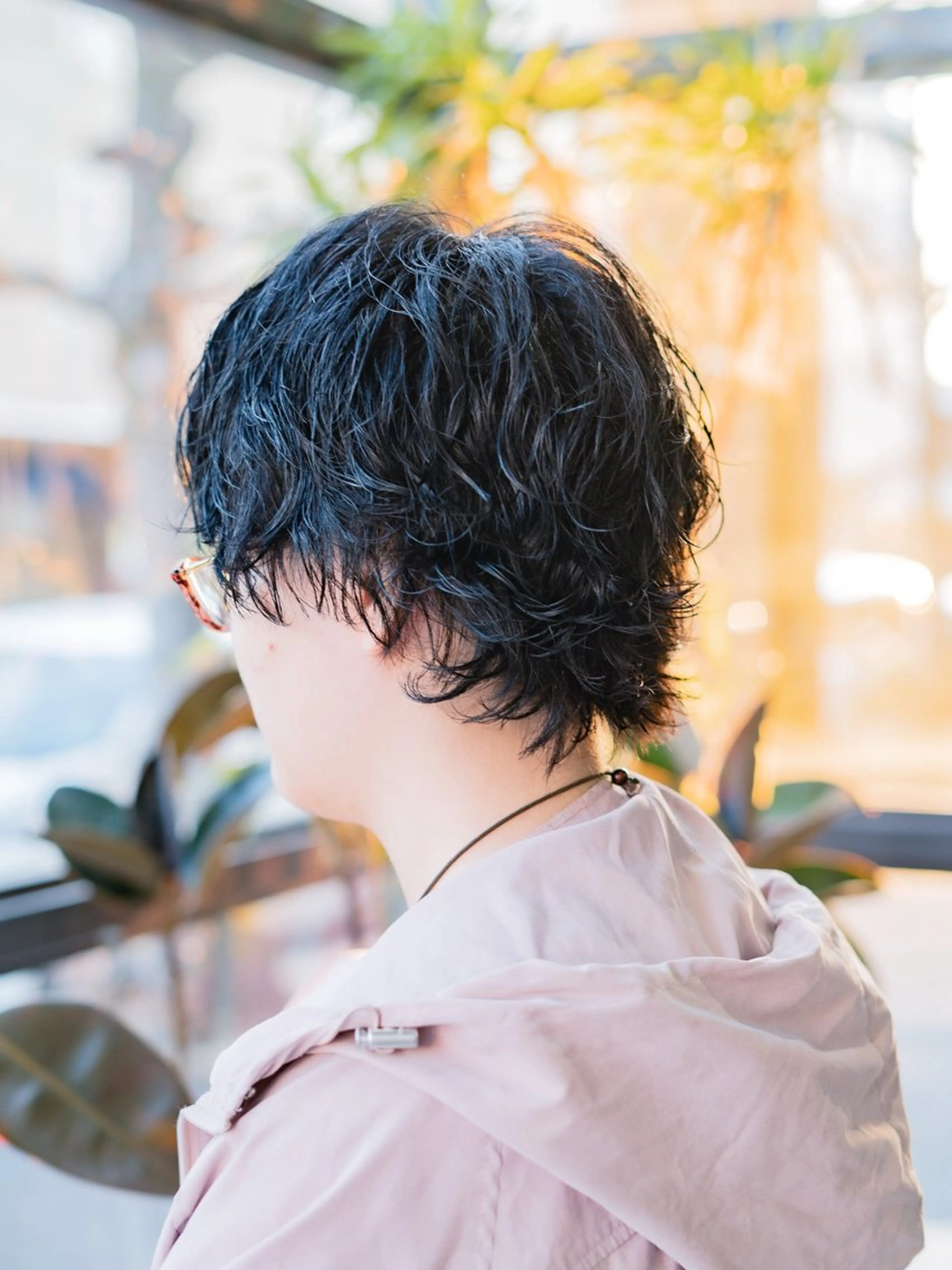 パーマ 難波 侑希のヘアスタイル