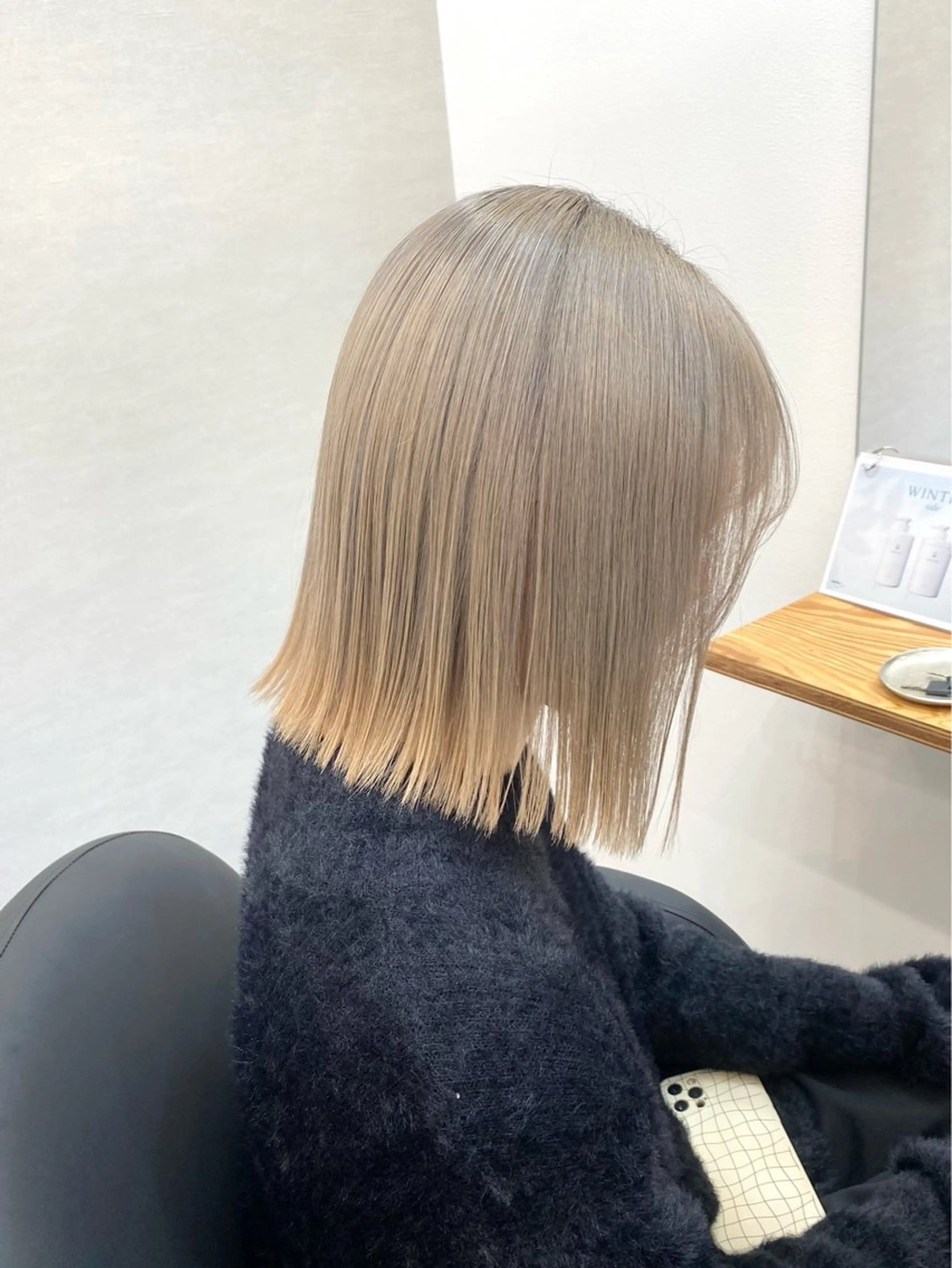 ミディアム waku 豊橋藤沢店のヘアスタイル