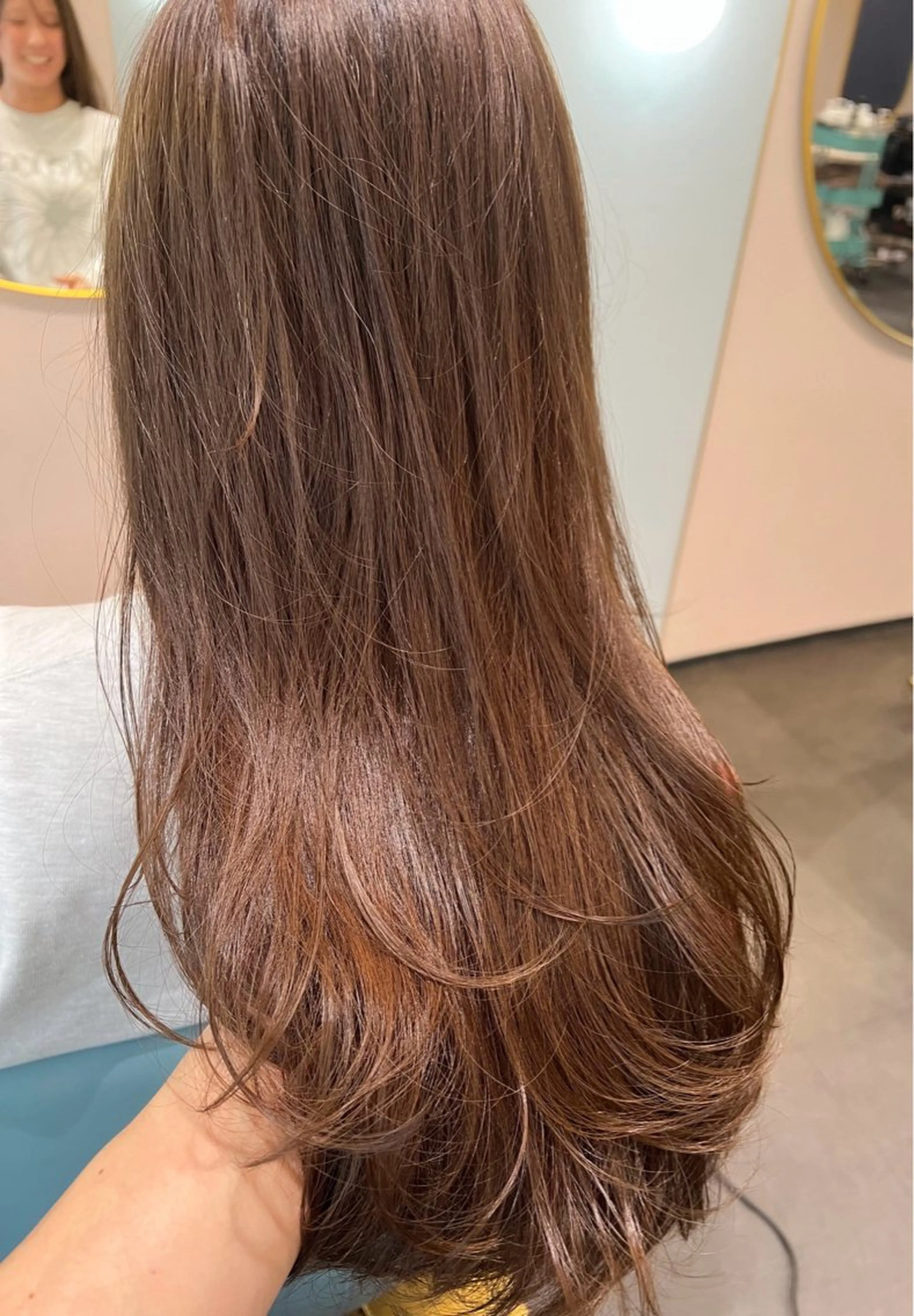 ロング カット ヘアカラー MIRIM栄 野田航生のヘアスタイル