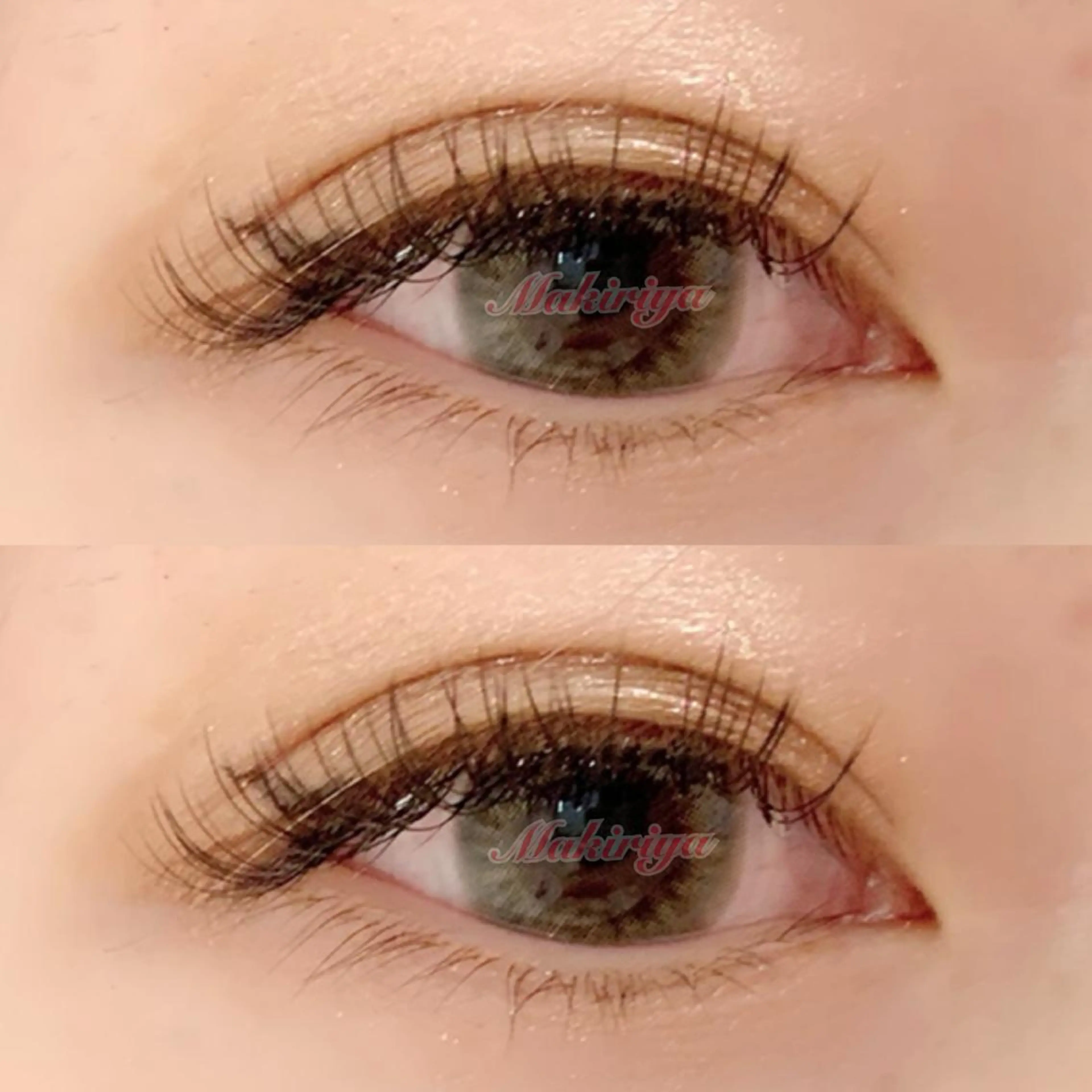 マツエク・マツパ フラットラッシュ 💙 haru 💙のマツエク・マツパデザイン