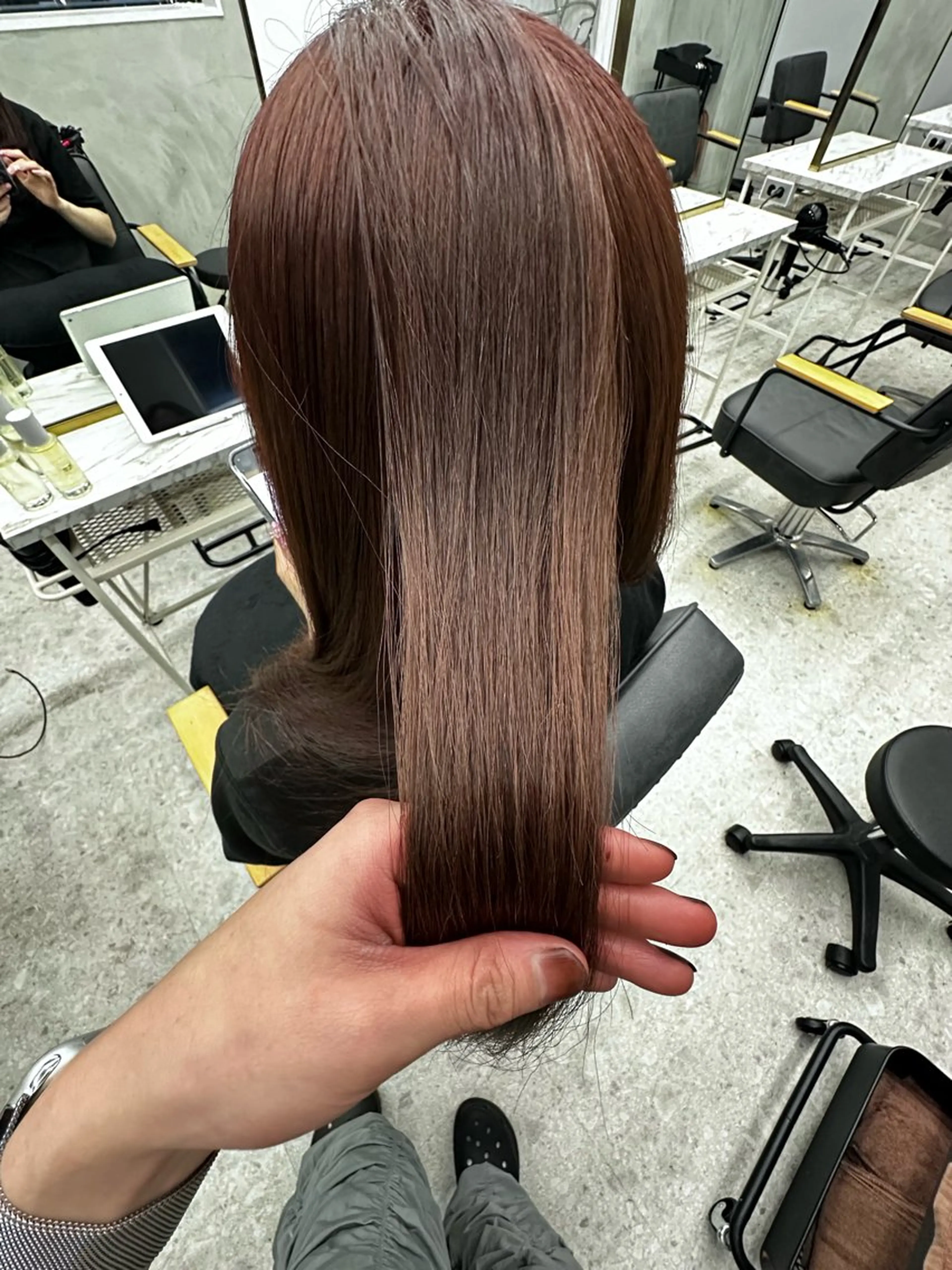 セミロング 新宿/髪質改善🌟中 韓🇰🇷yukiのヘアスタイル