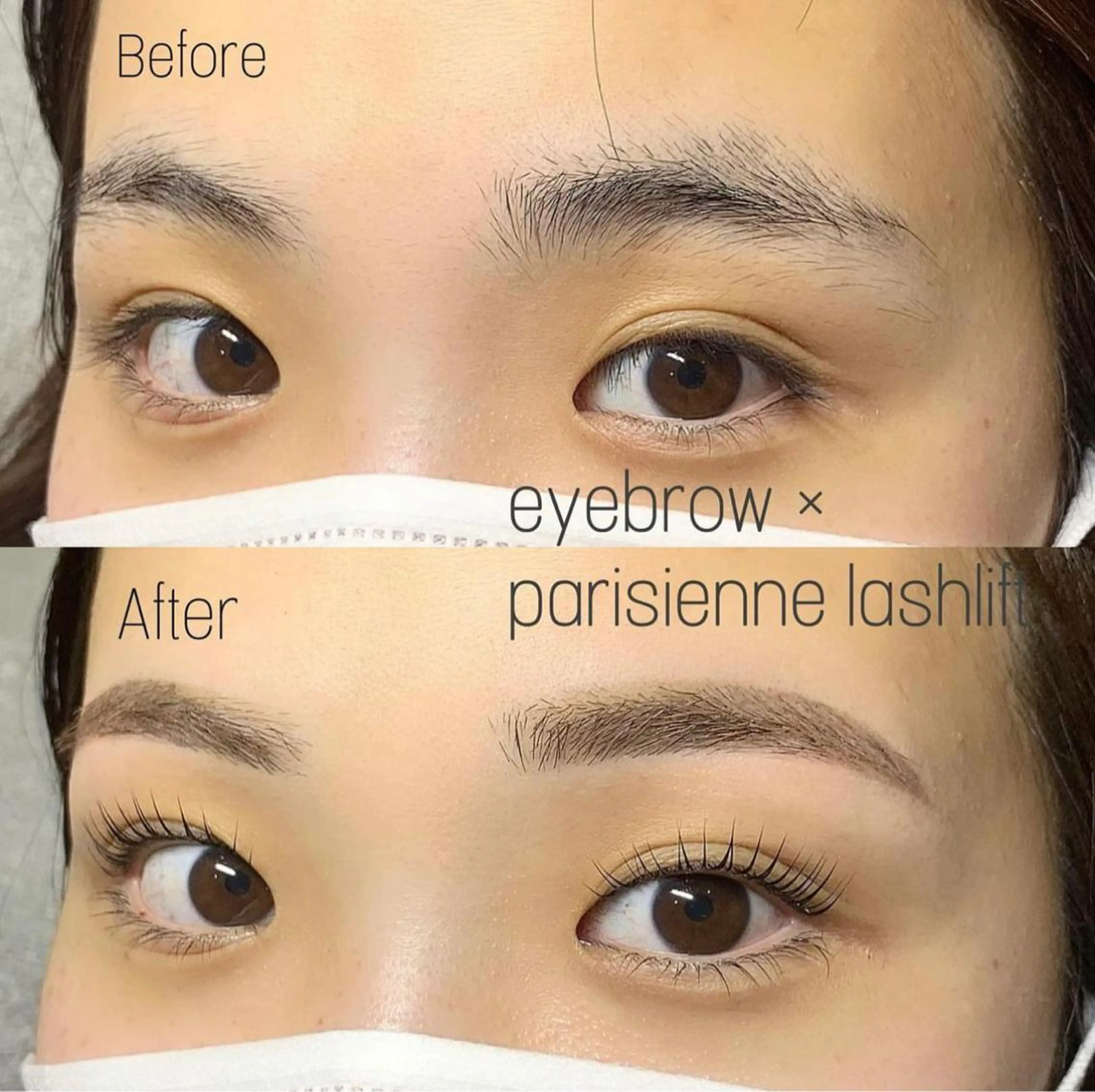 まつ毛パーマ×アイブロウWax ¥10,500の写真