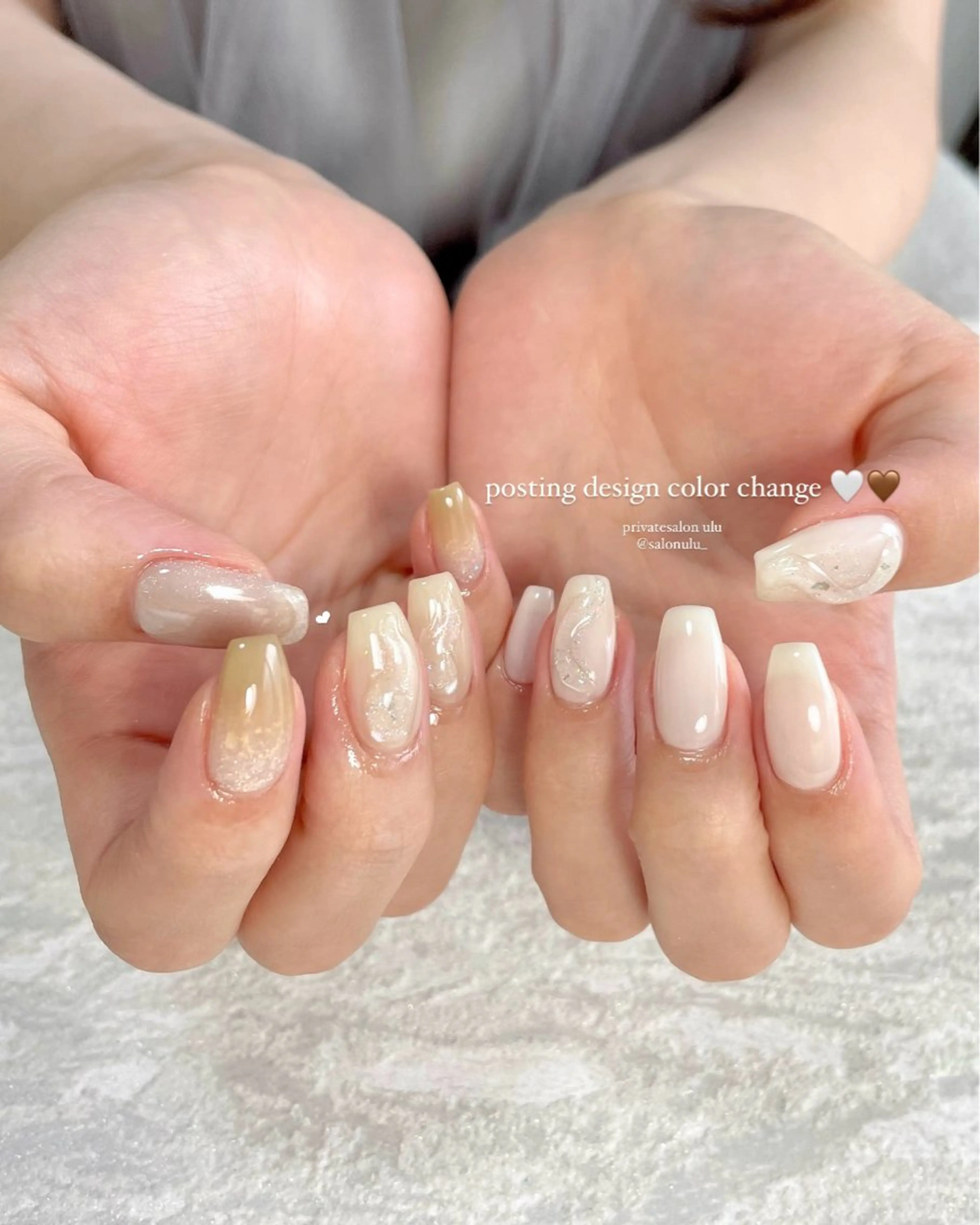 ネイル ハンドネイル nailsalon uluのネイルデザイン