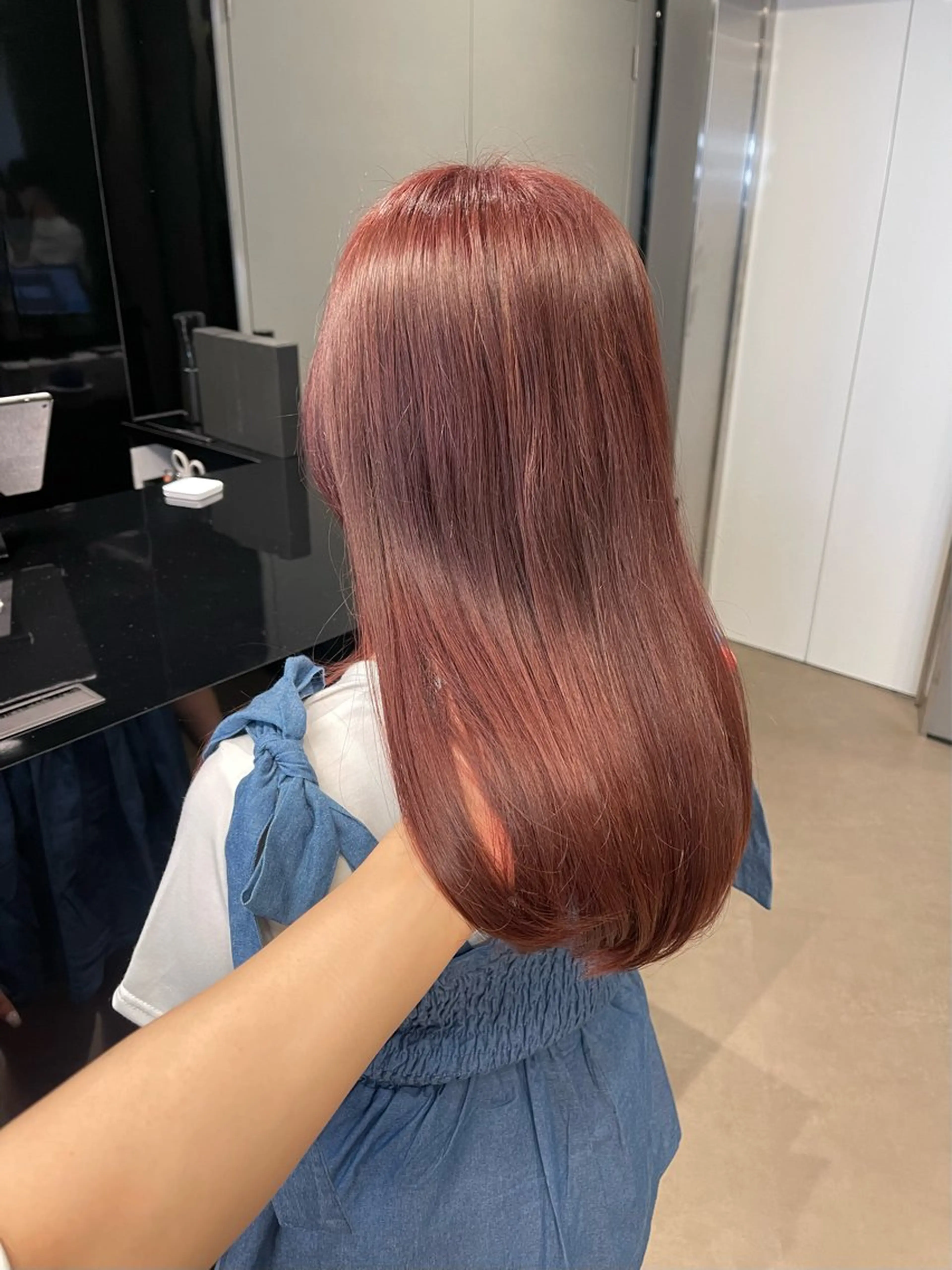 ロング 川田大輝 ナチュラルモードのヘアスタイル