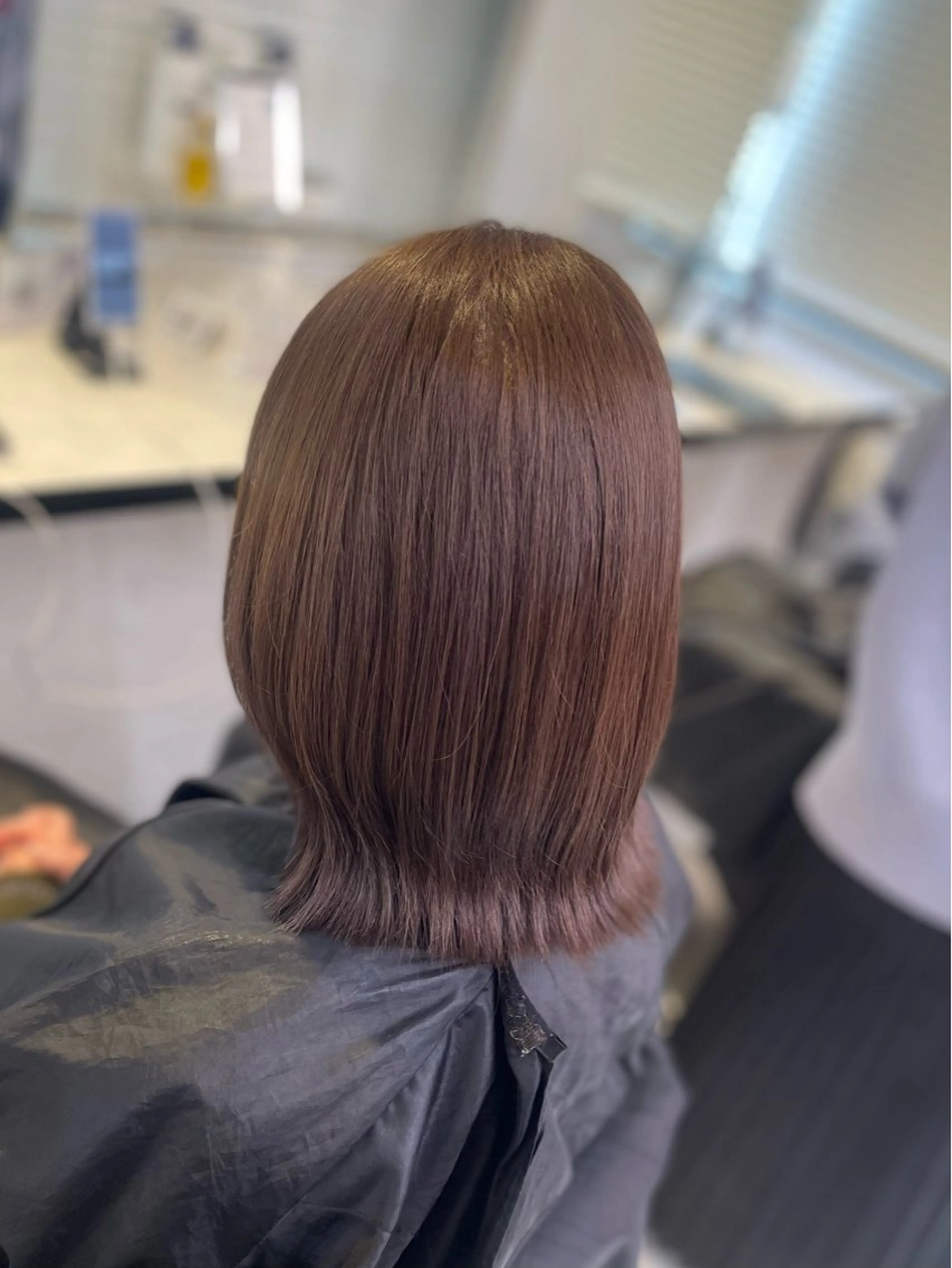 ミディアム ヘアカラー うる艶トレンドヘア 🕊️上野BABYのヘアスタイル