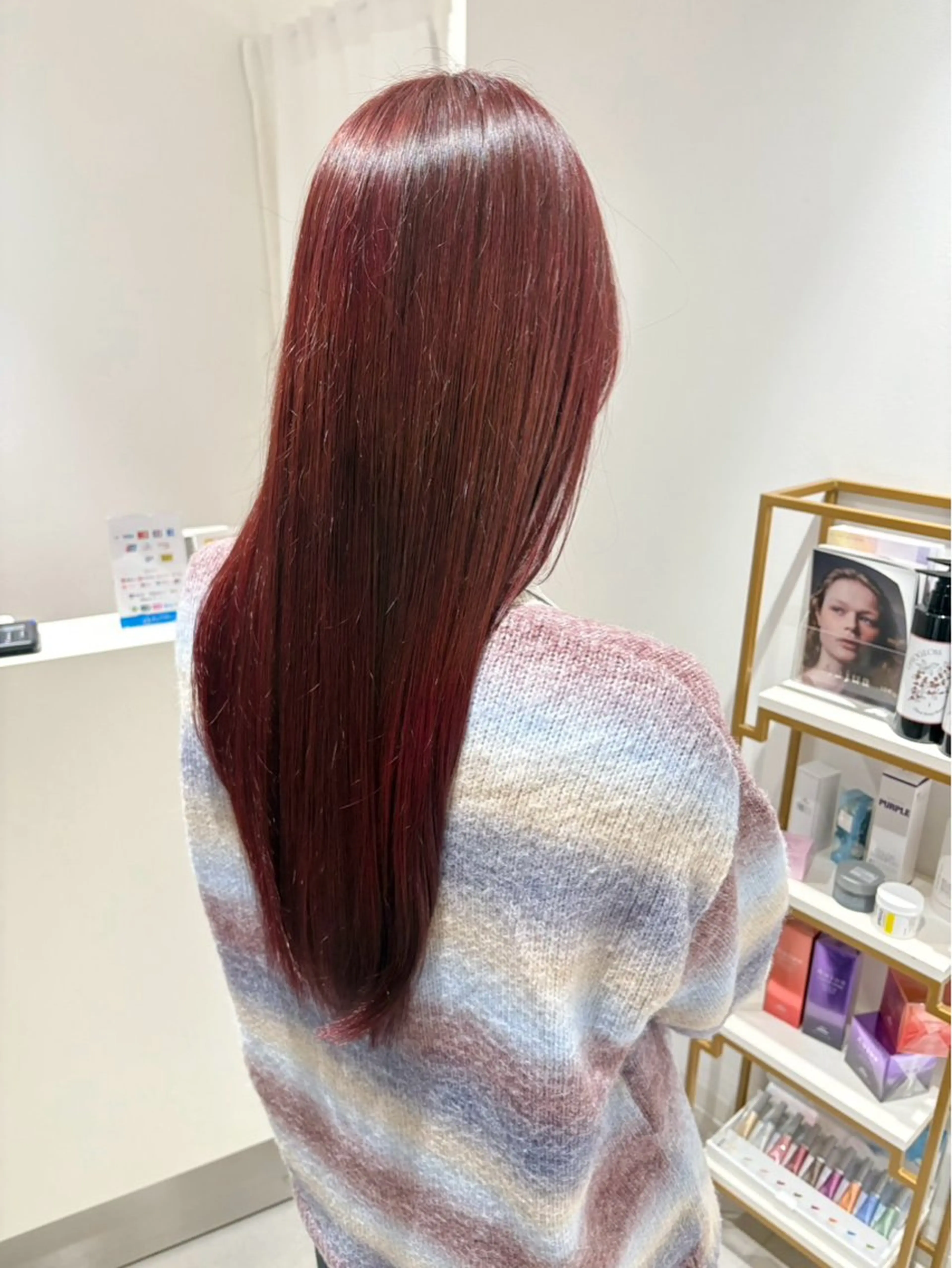 ロング ヘアカラー ハイトーン/福井 🦖/服部じんのヘアスタイル