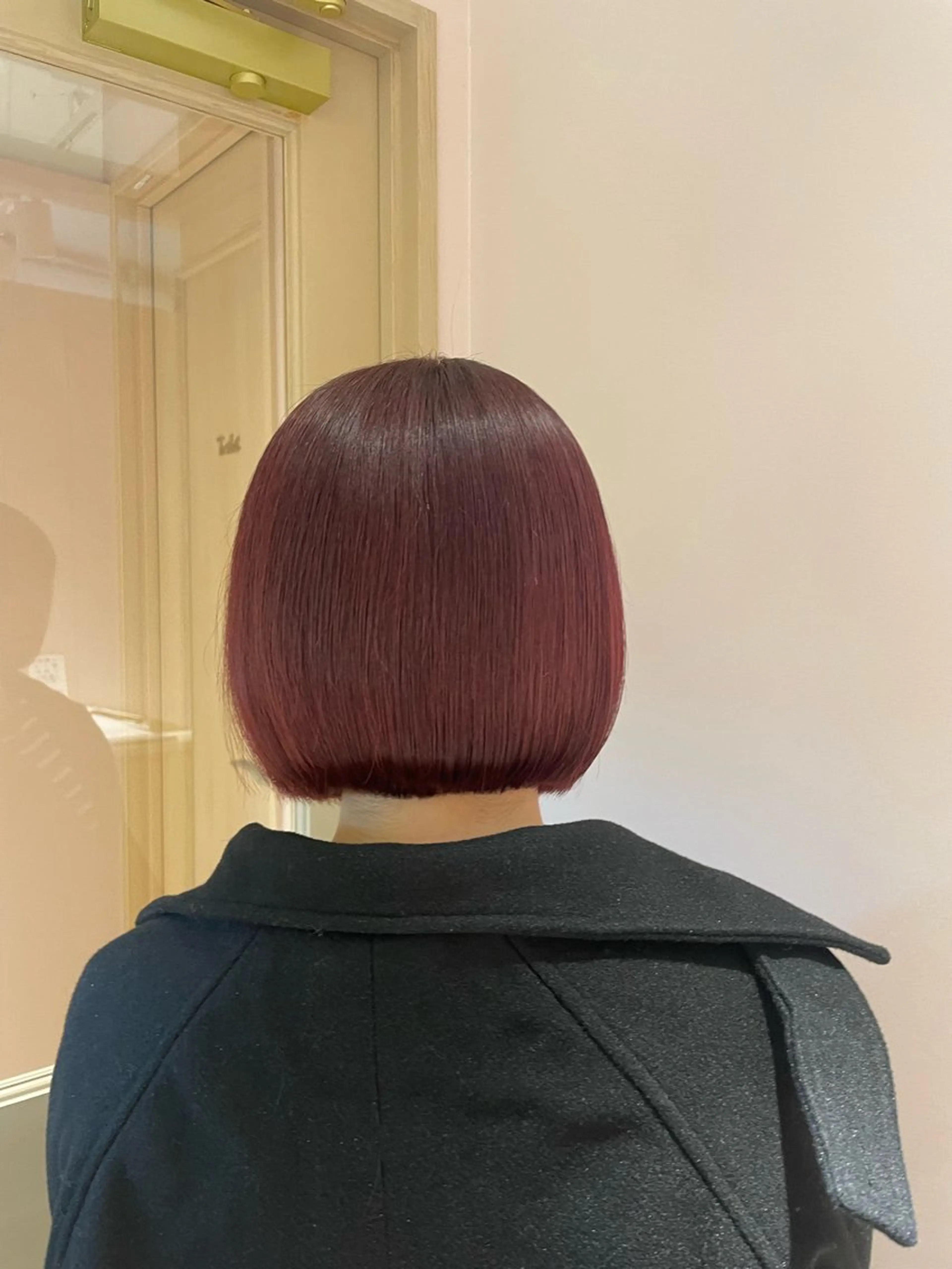 ショート ヘアカラー トリートメント ヘッドスパ マホ/日吉/髪質改善 /レイヤー/ガーリーのヘアスタイル