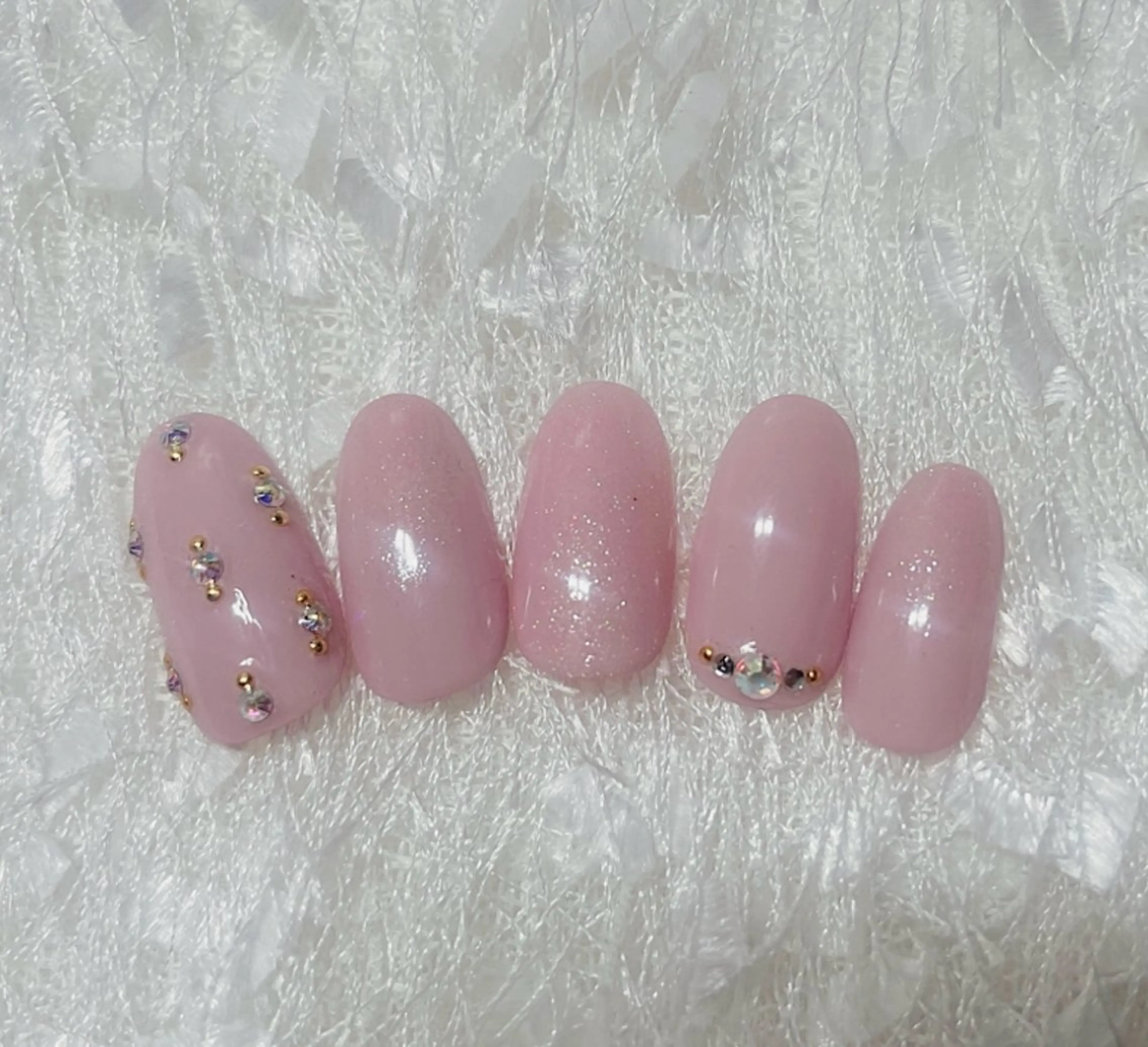 【オフ無料】保湿ケア付き💞【Hand】シンプルアートコース💅の写真