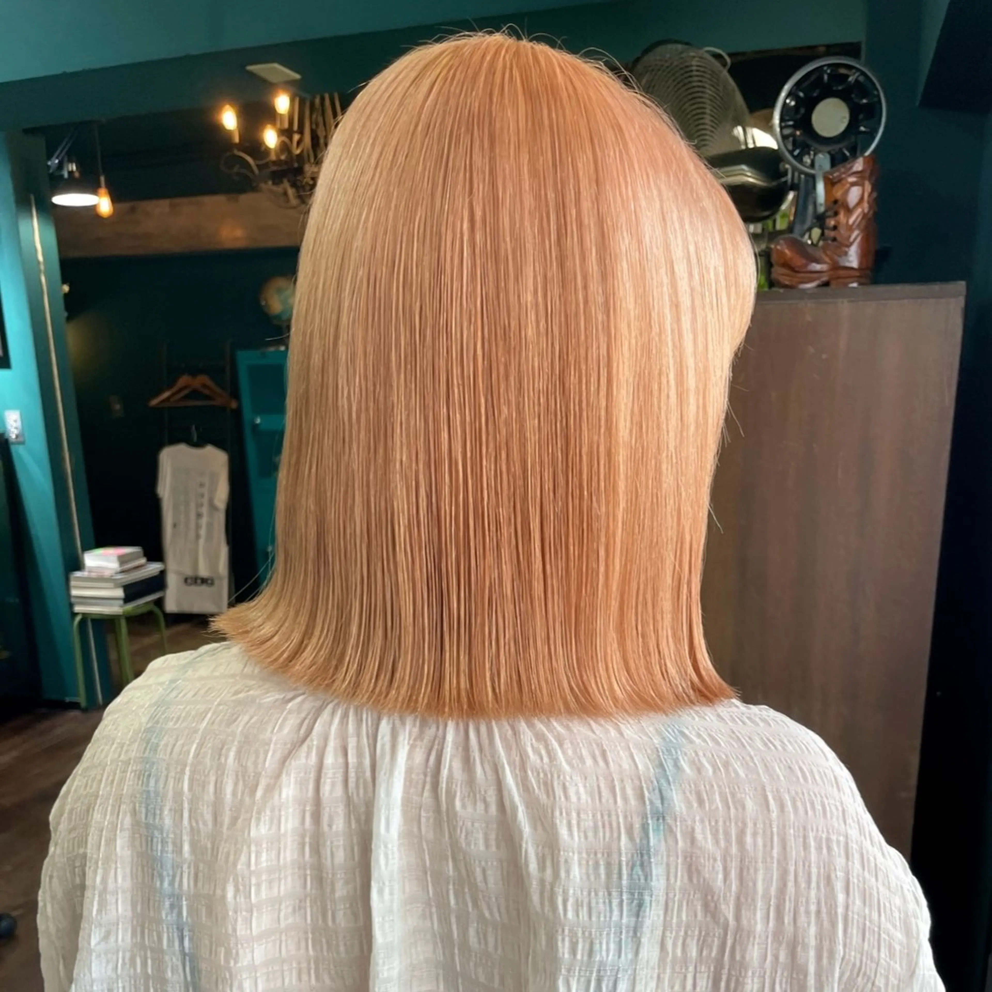 ミディアム ヘアカラー vivre libreのヘアスタイル