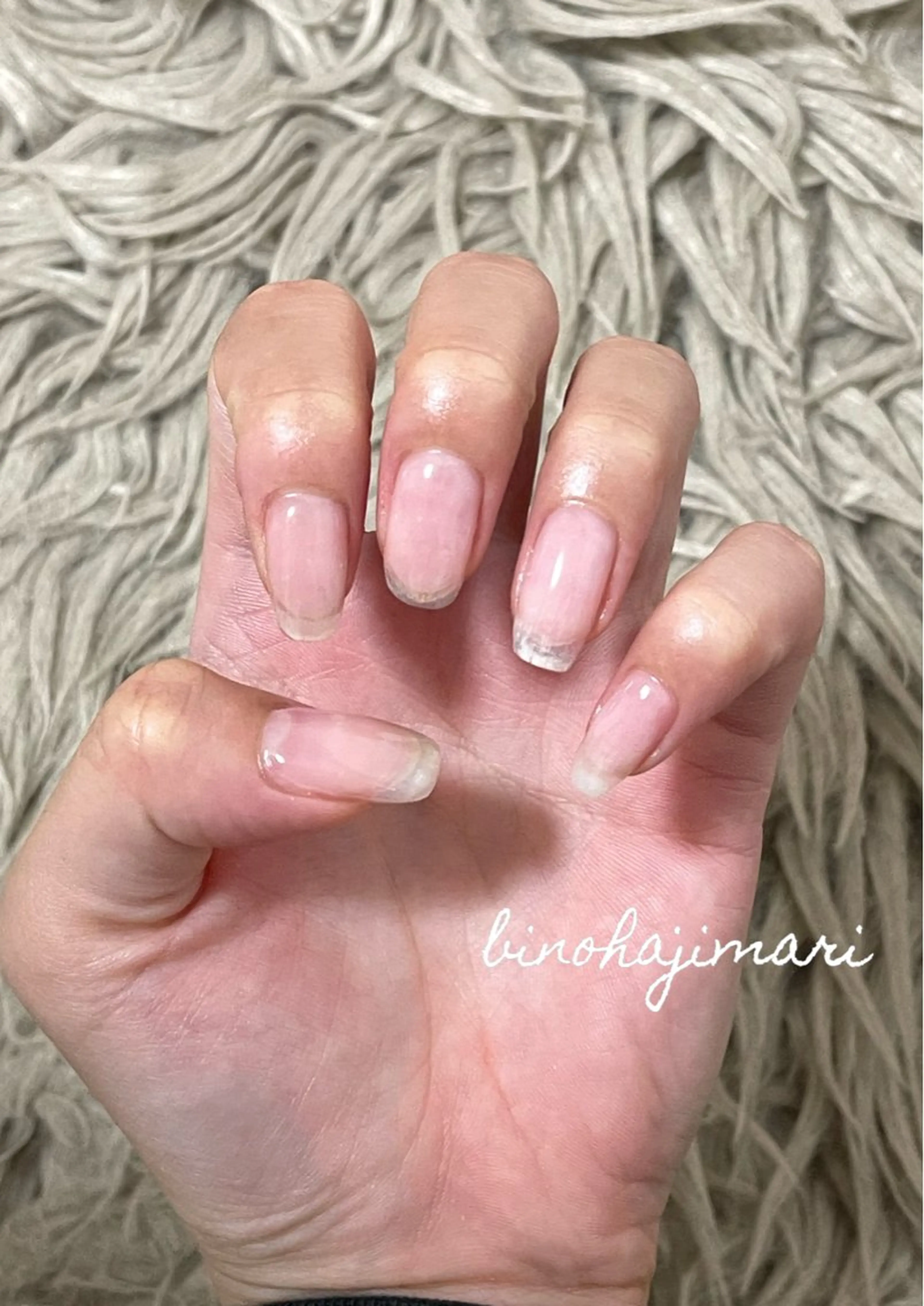 ネイル アートネイル クリアネイル フラッシュネイル ラメ(グリッター) スクエアネイル ハンドネイル ハンドケア ♡Bivi♡自爪に 優しいネイルサロンのネイルデザイン