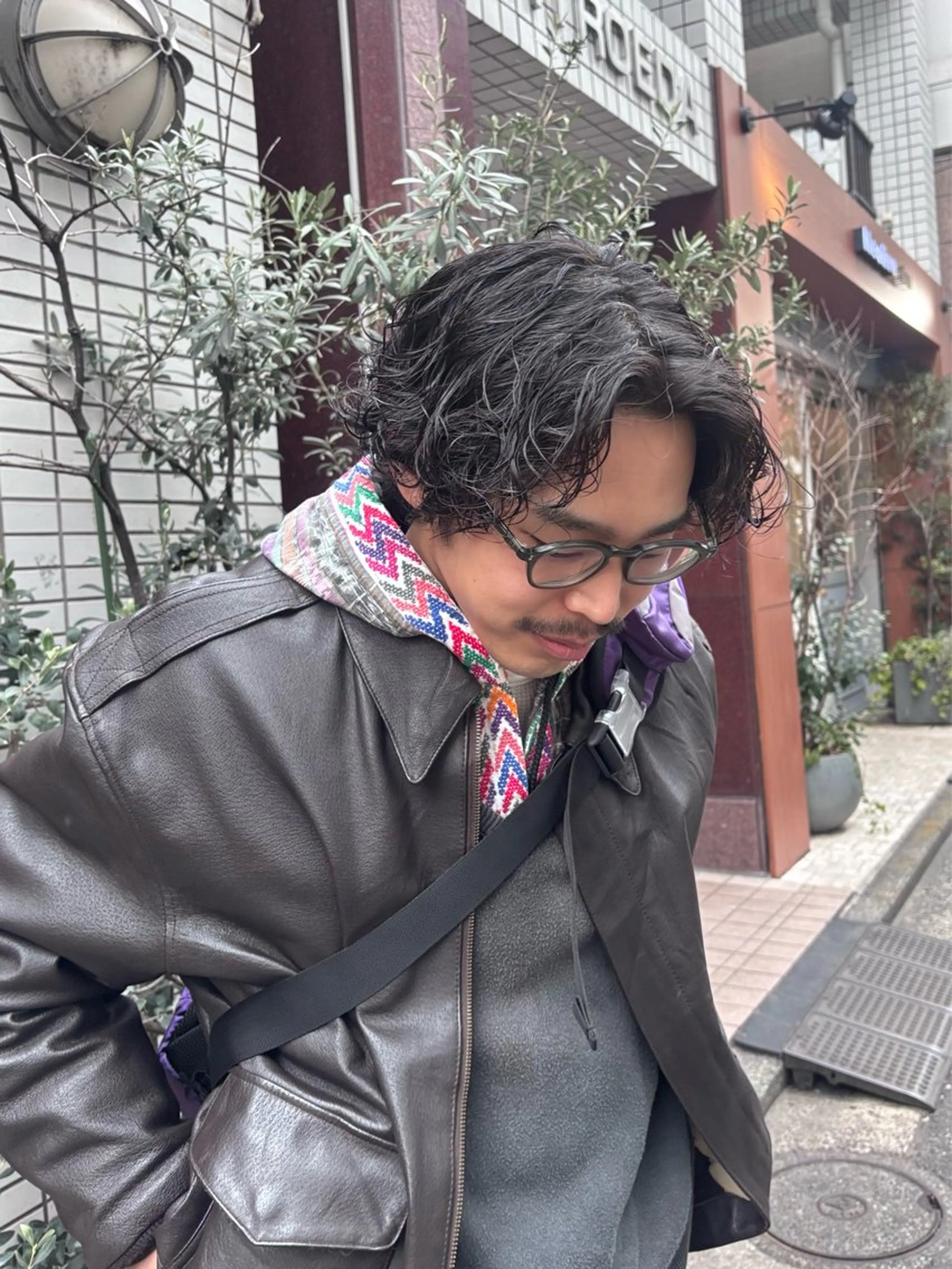 パーマ メンズ メンズパーマ ボブ/メンズ/パーマ /Tamakiのヘアスタイル