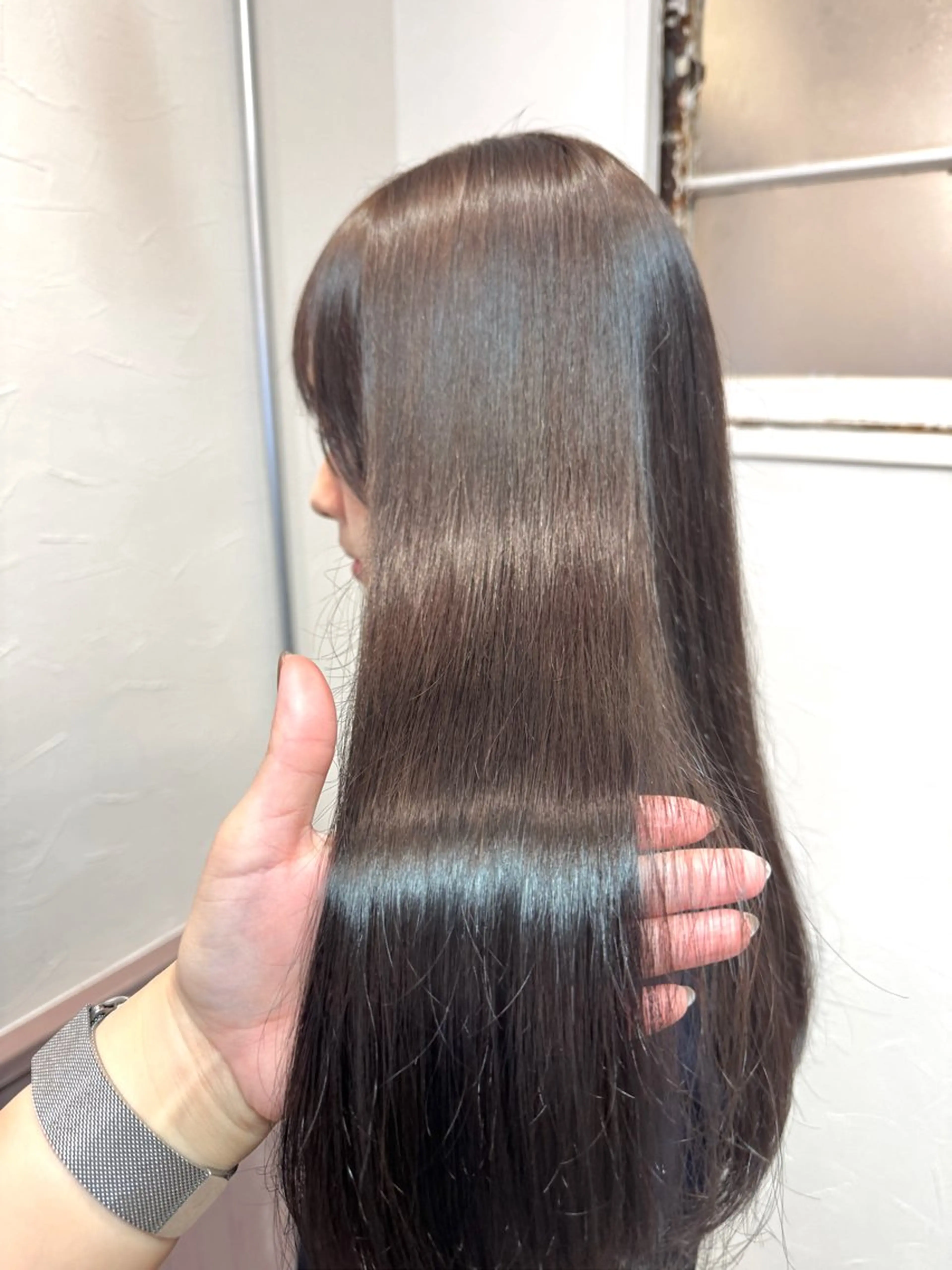 ロング カラー カット ヘアカラー トリートメント ダブルカラー /レイヤー/アリサのヘアスタイル
