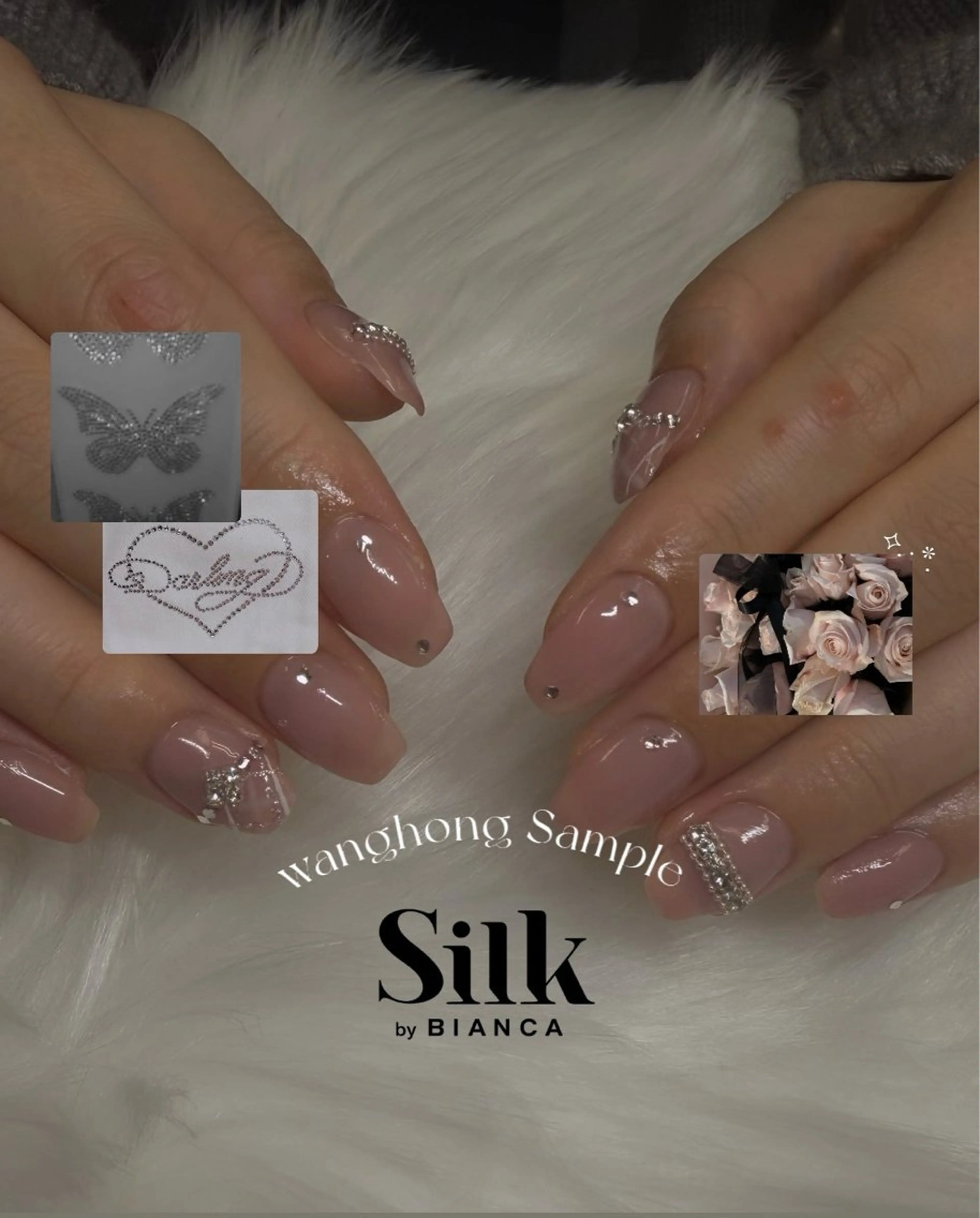 ネイル ハンドネイル 🎀Silk by Bianca陽菜果のネイルデザイン