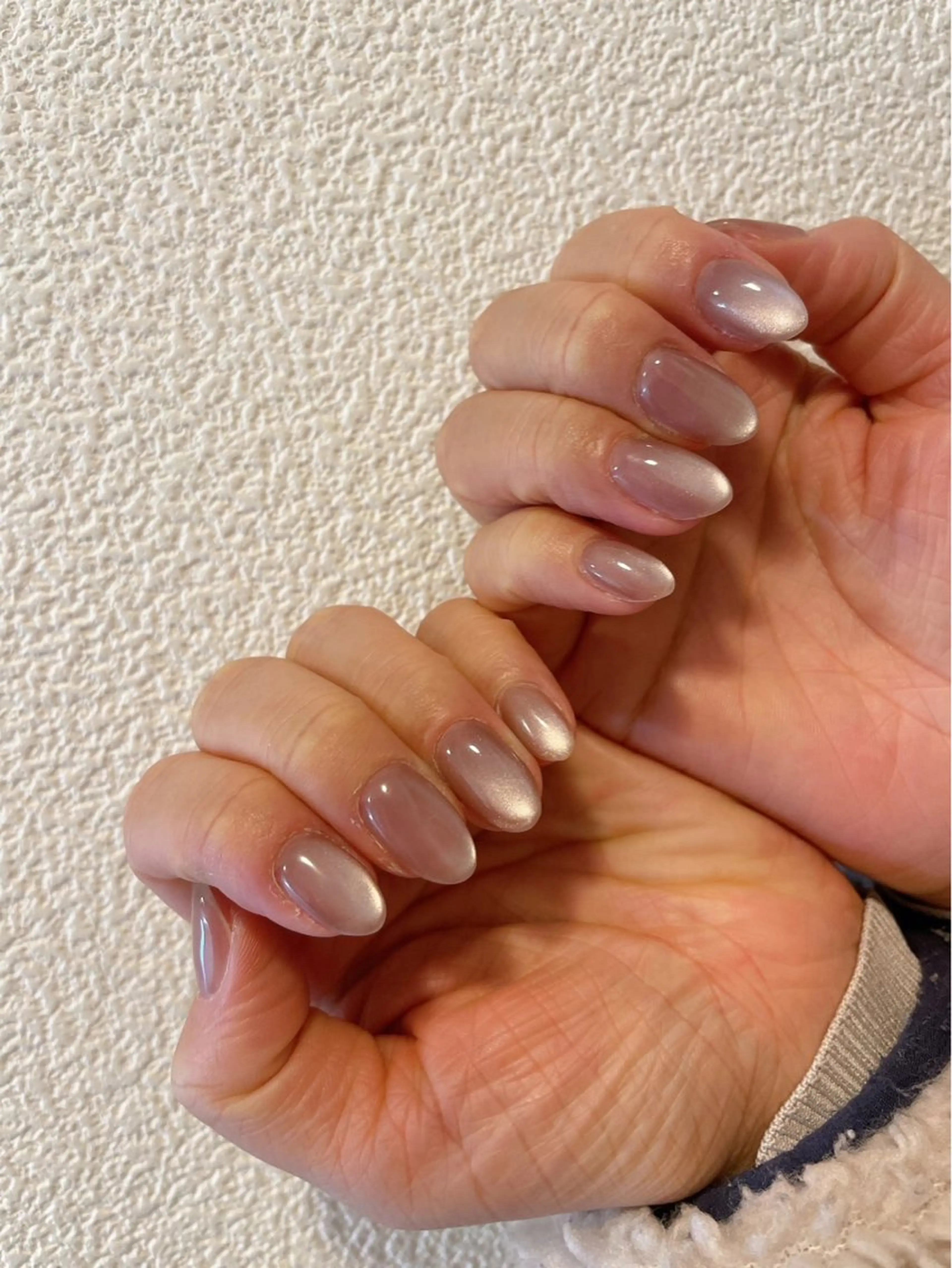 ネイル オーロラネイル フットネイル フレンチネイル ジェルネイル 韓国ネイル mogunail &blowのネイルデザイン