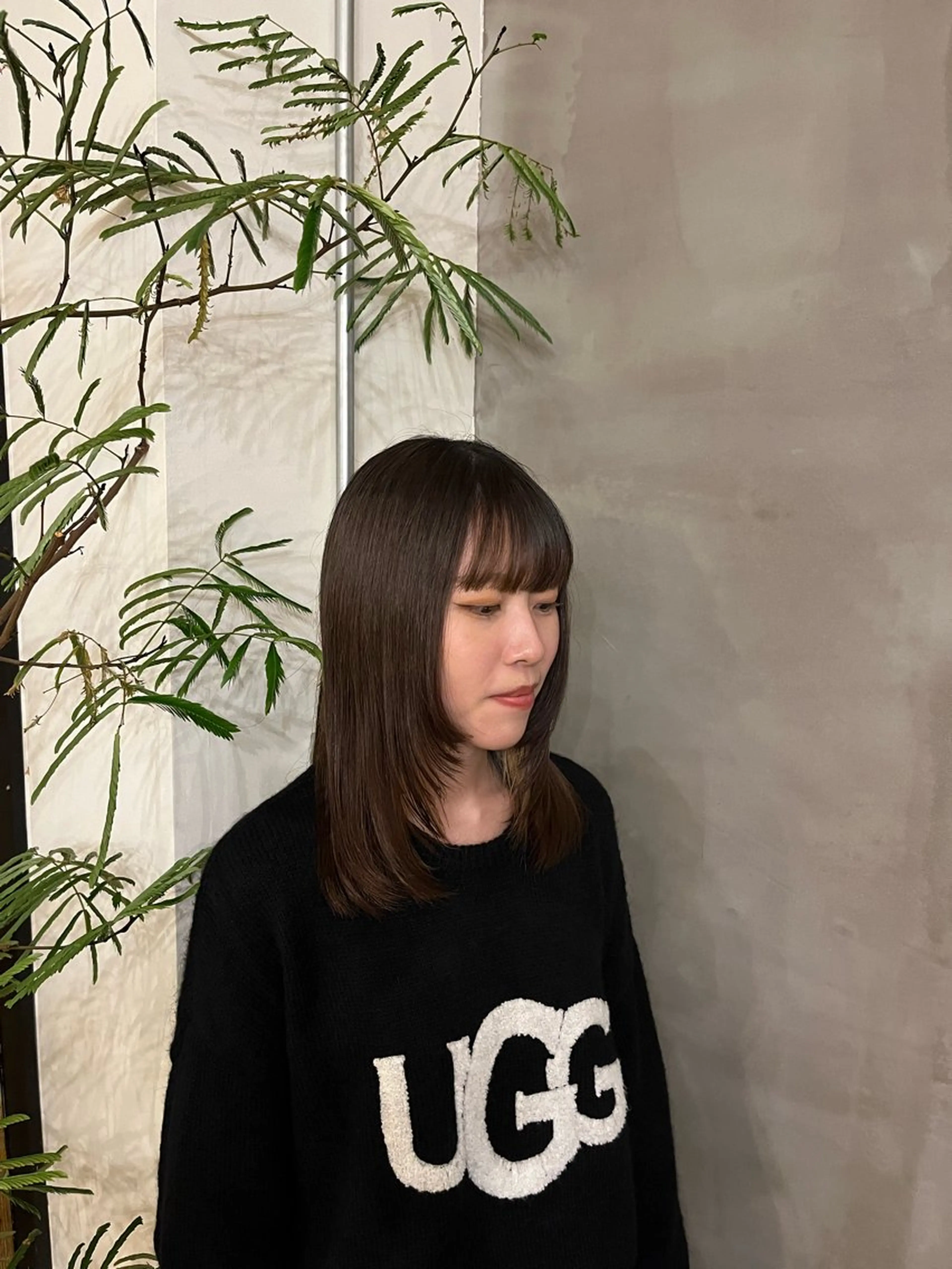 セミロング 似合わせカット/ ナオ🐈‍⬛のヘアスタイル