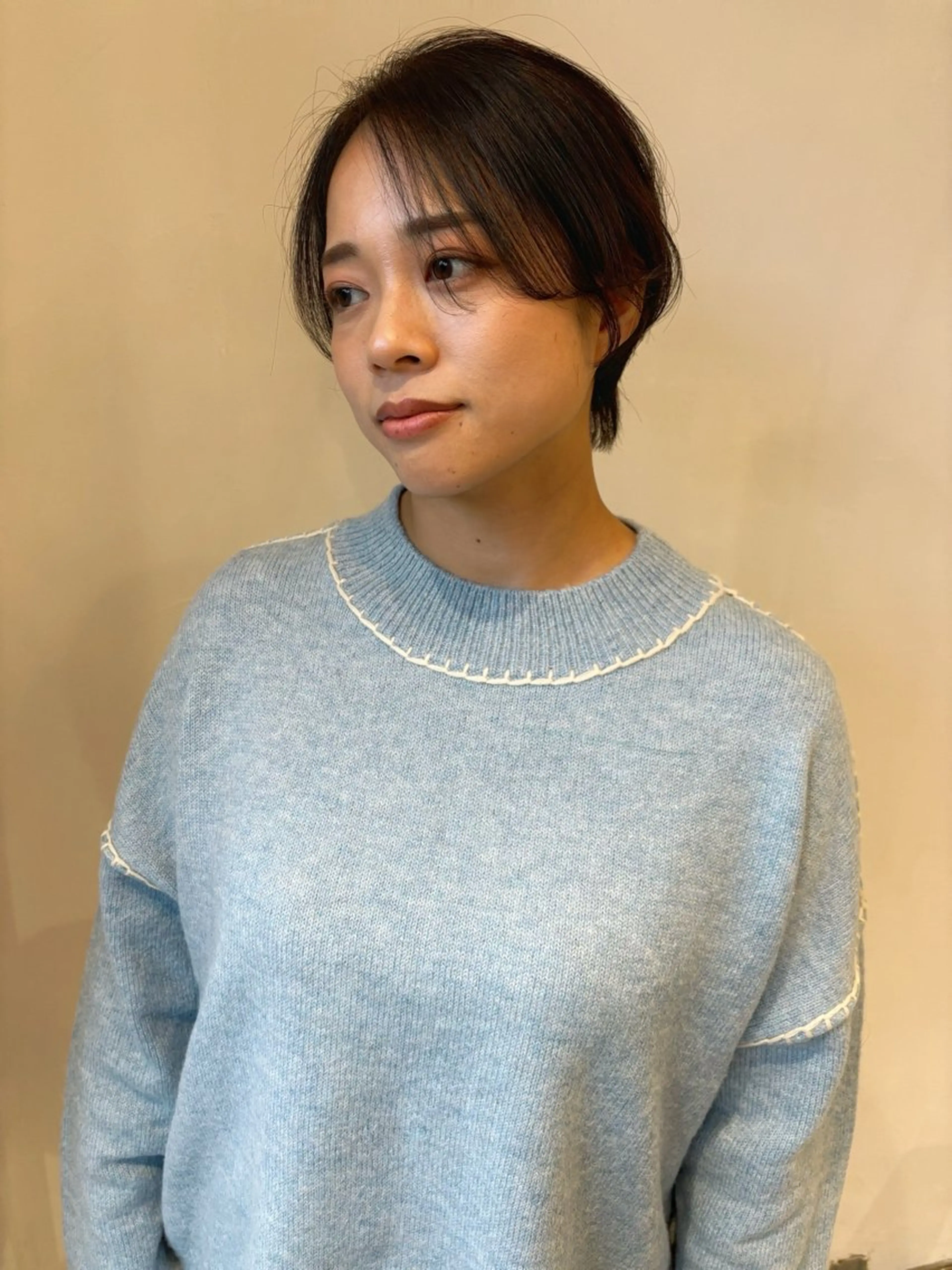 ショート カラー カット ヘアカラー 鈴木 美紅のヘアスタイル