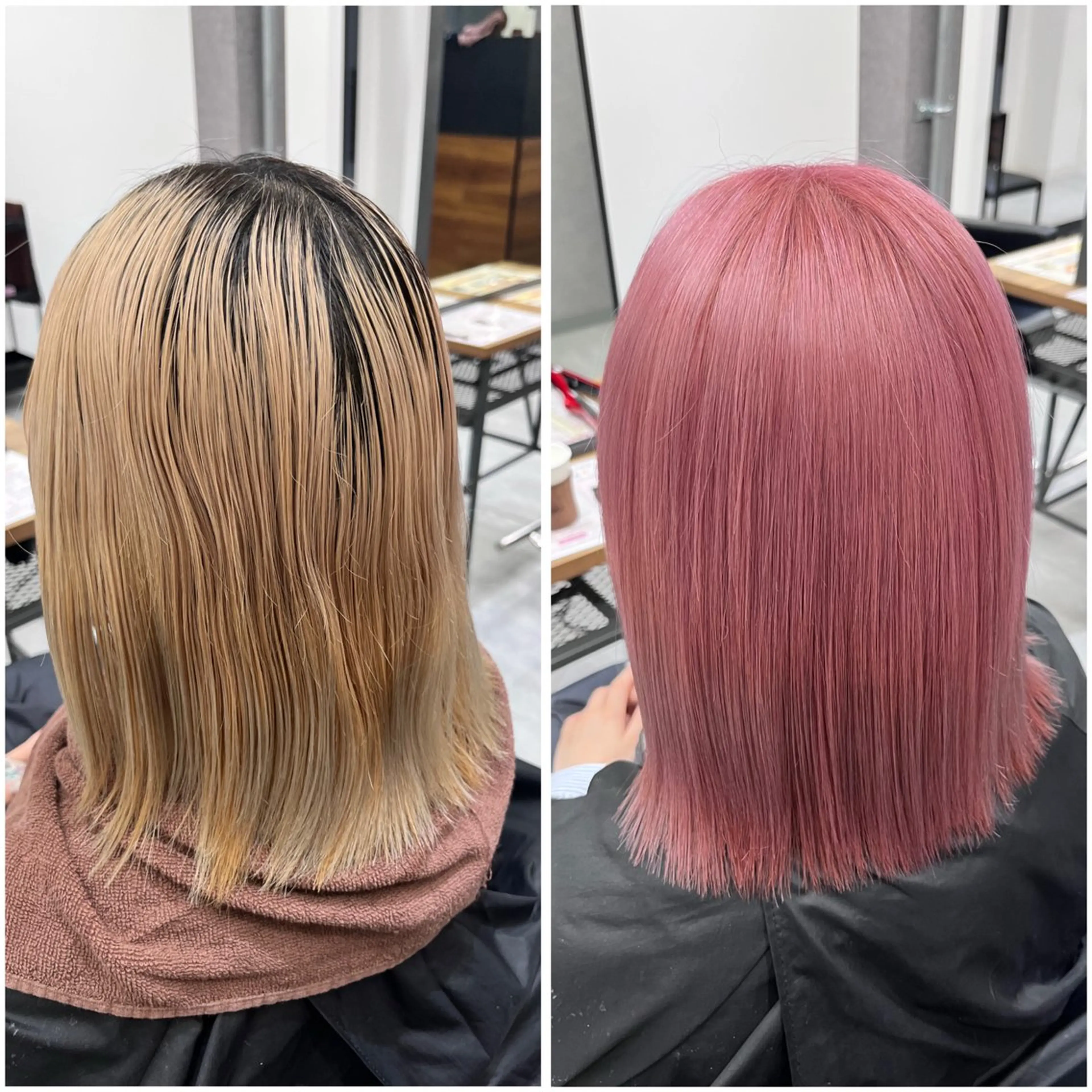 ショート カラー ヘアカラー トリートメント MAKO ❤️🔥NEXTのヘアスタイル