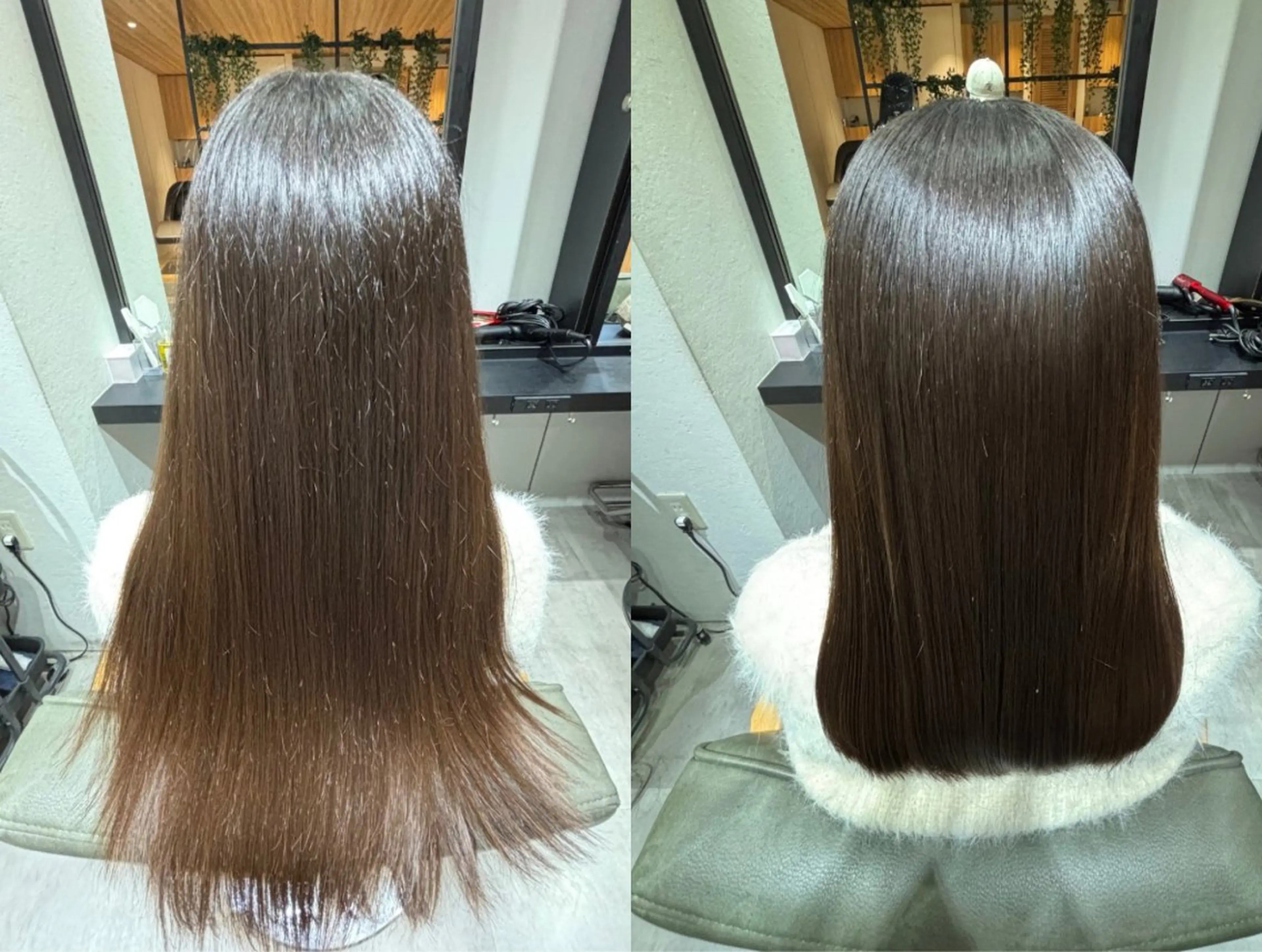 ミディアム ✨似合わせボブ✨ 縮毛矯正のヘアスタイル