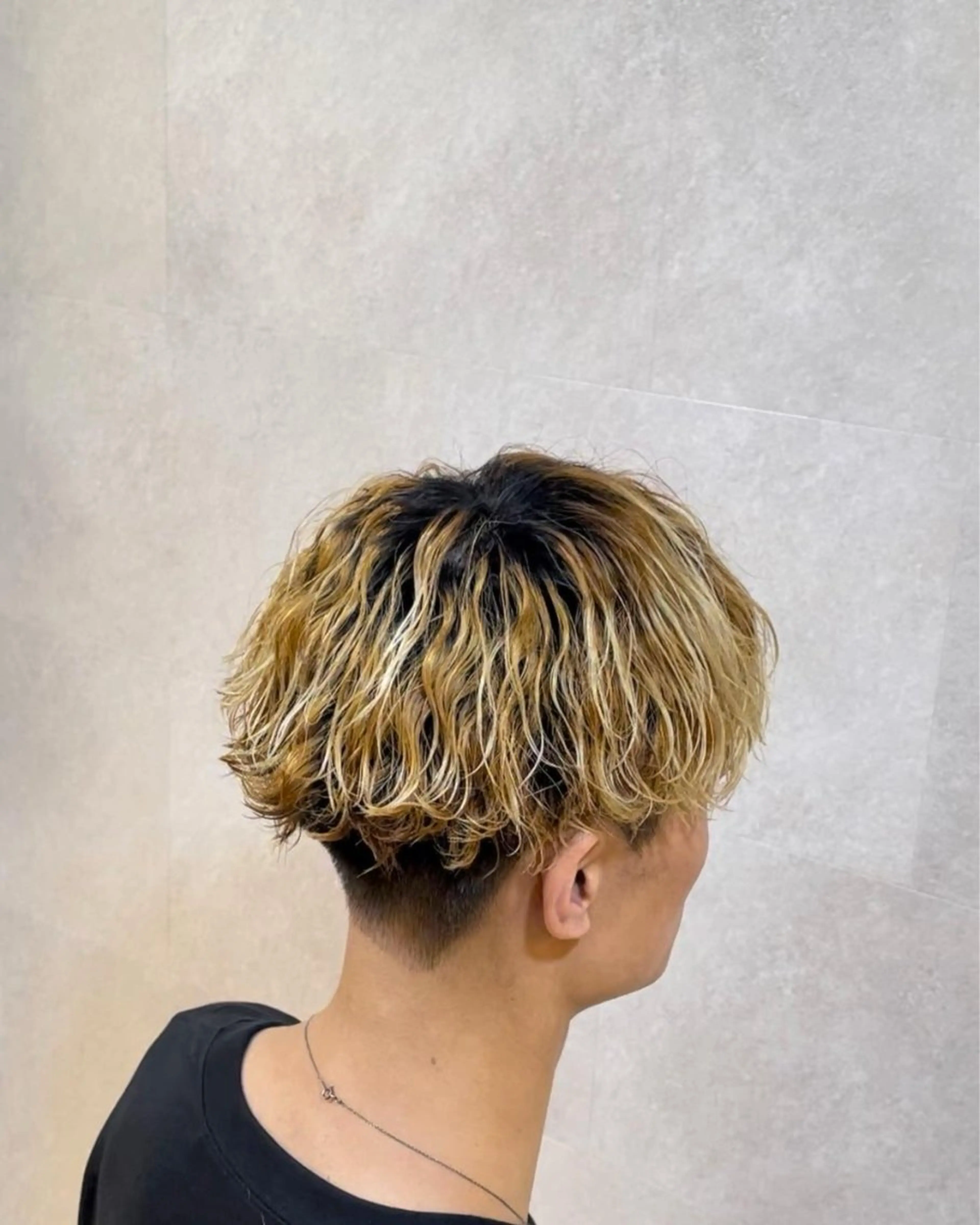 パーマ 郡山駅前メンズ特化 熊田 歩夢のヘアスタイル