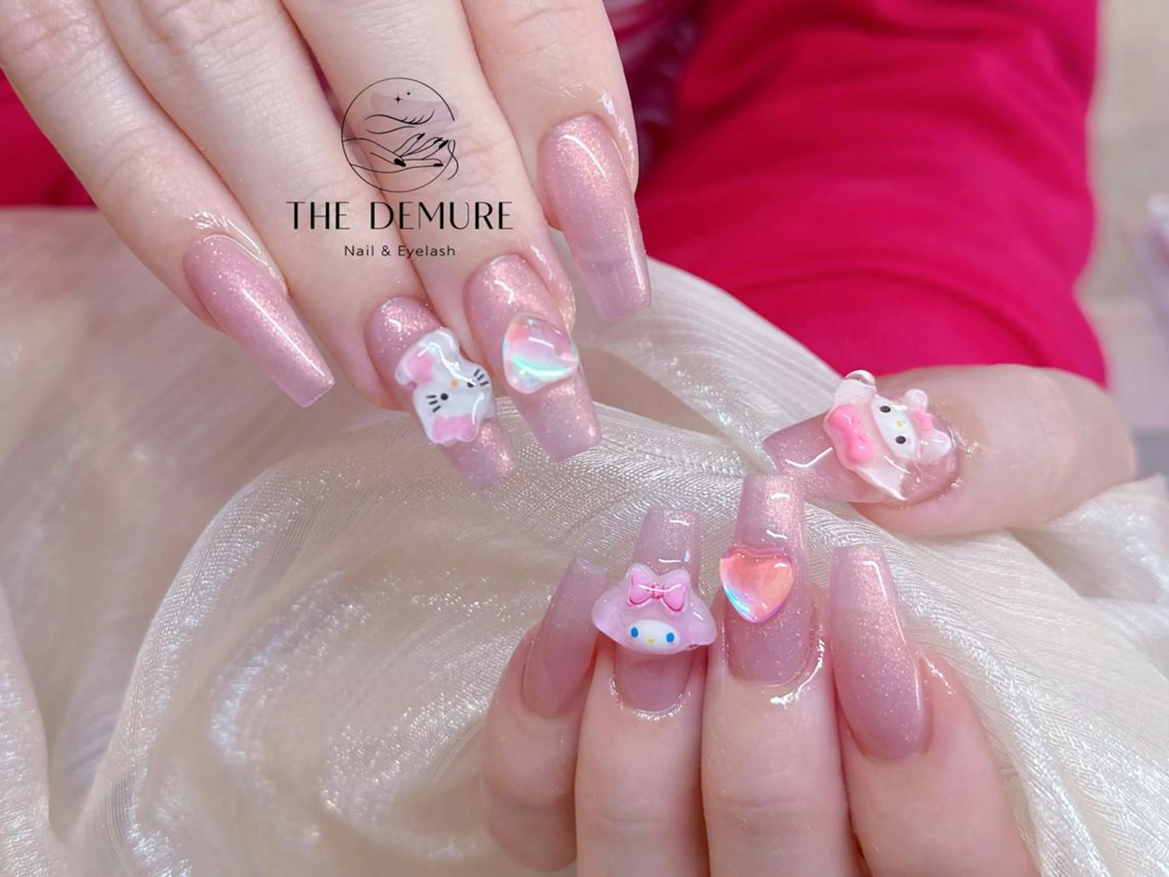 ネイル アートネイル フットネイル 韓国ネイル マグネットネイル オフィスネイル ハンドネイル ハンドケア NailDemure 【銀座店】のネイルデザイン