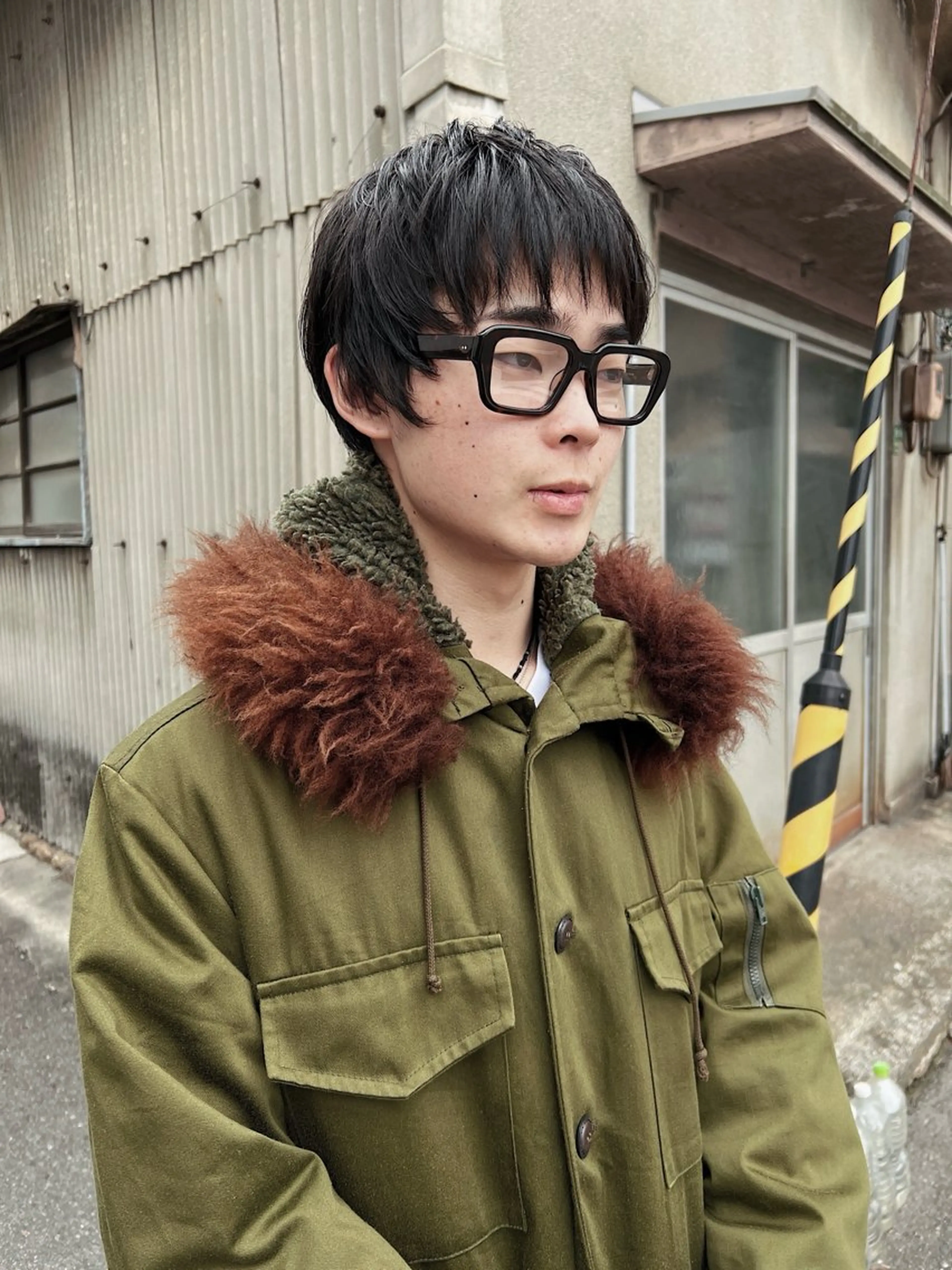 メンズ マッシュ カット 大阪メンズパーマ /ショート/らいのヘアスタイル