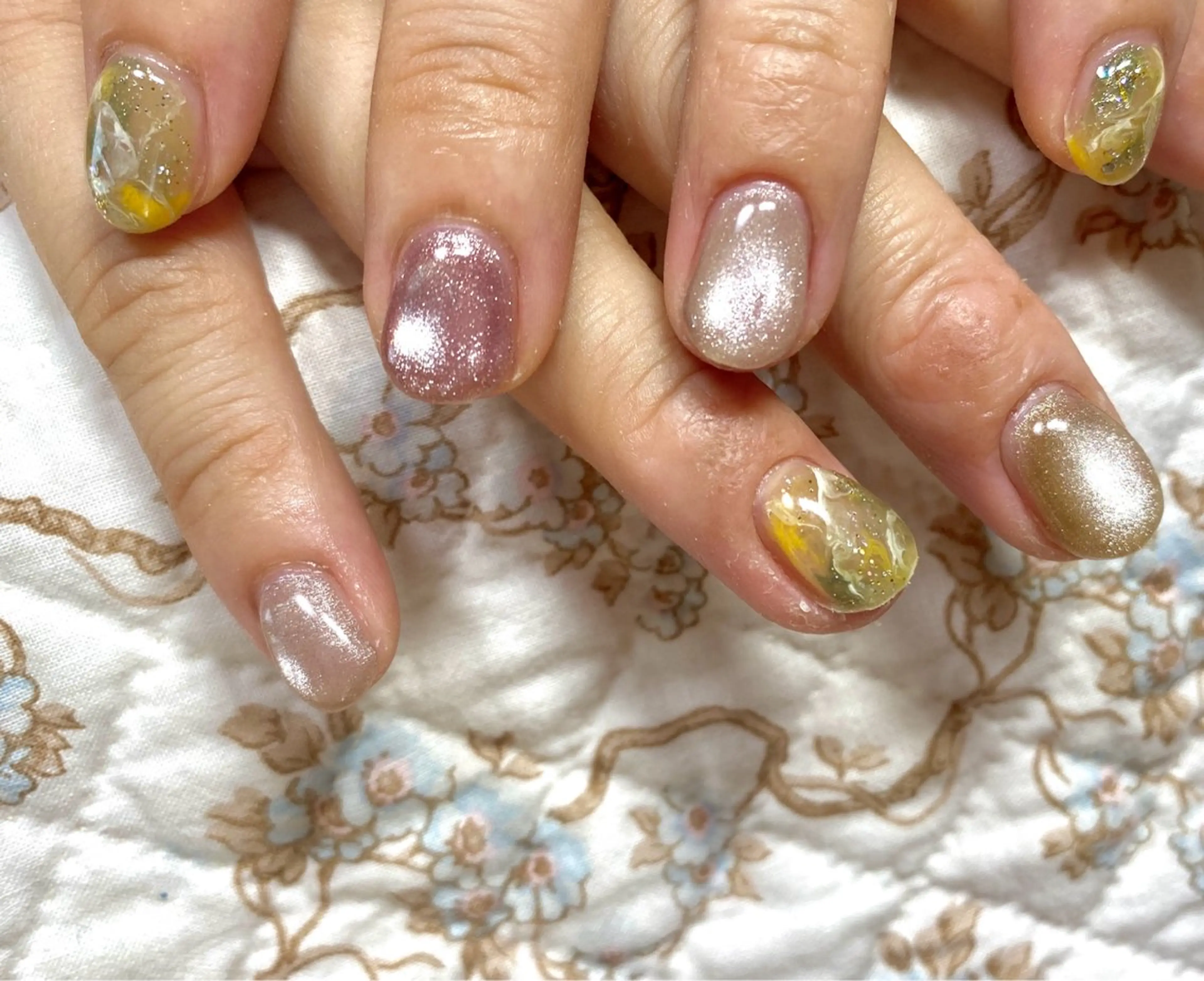 ネイル ハンドネイル ネイルサロン 春のネイルデザイン