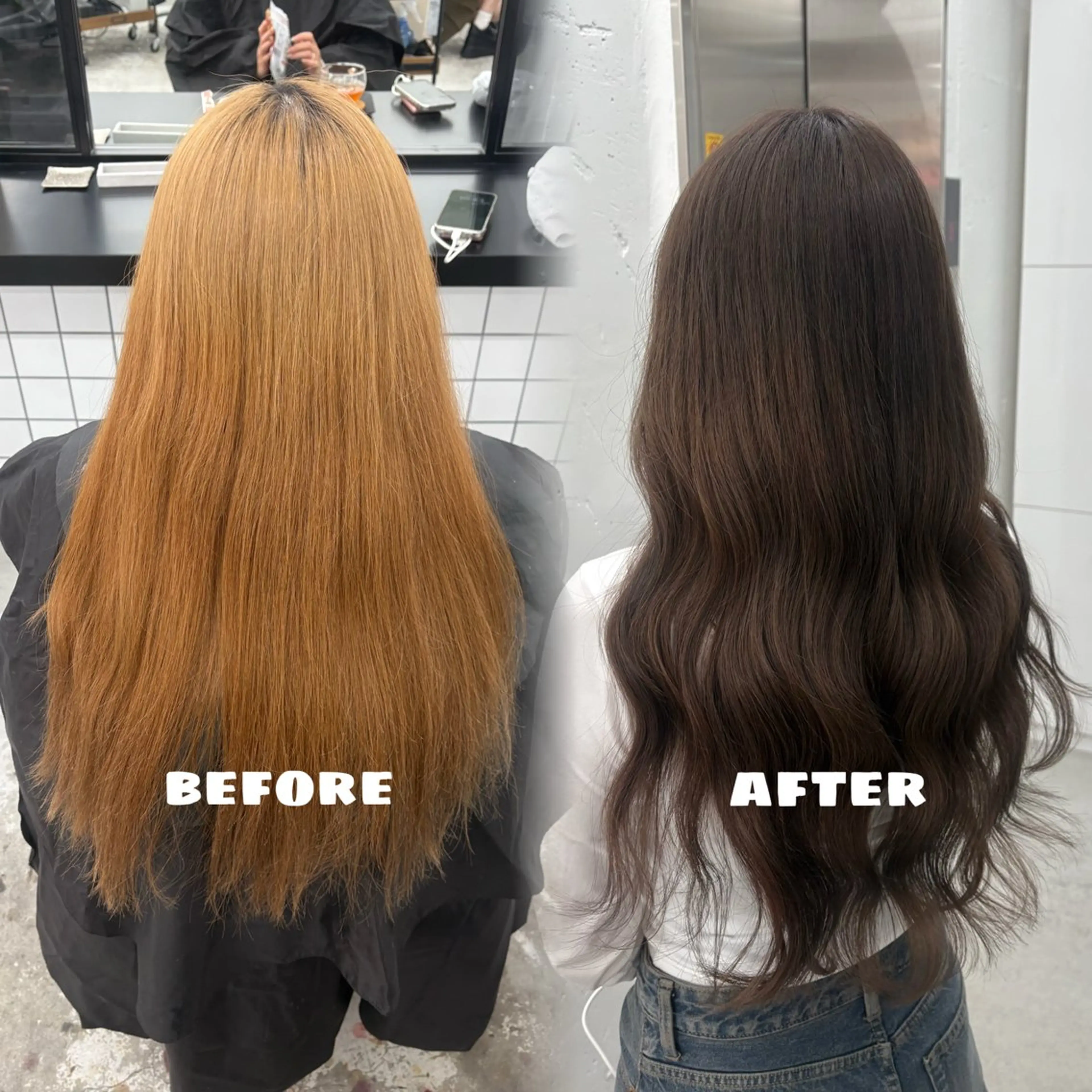 ロング カラー グレージュ ヘアカラー 🌟ゆりあ🌟 JILLSTUDIOのヘアスタイル