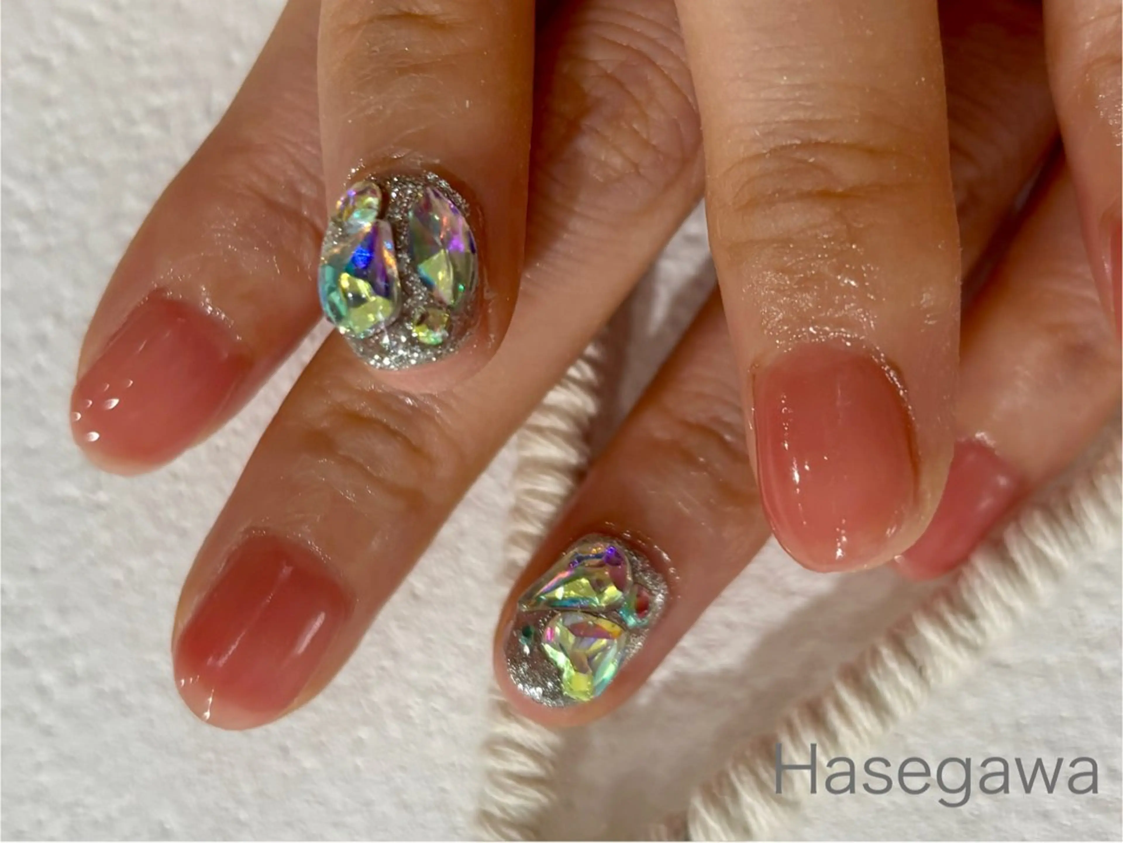 ネイル ハンドネイル DROP 長谷川のネイルデザイン