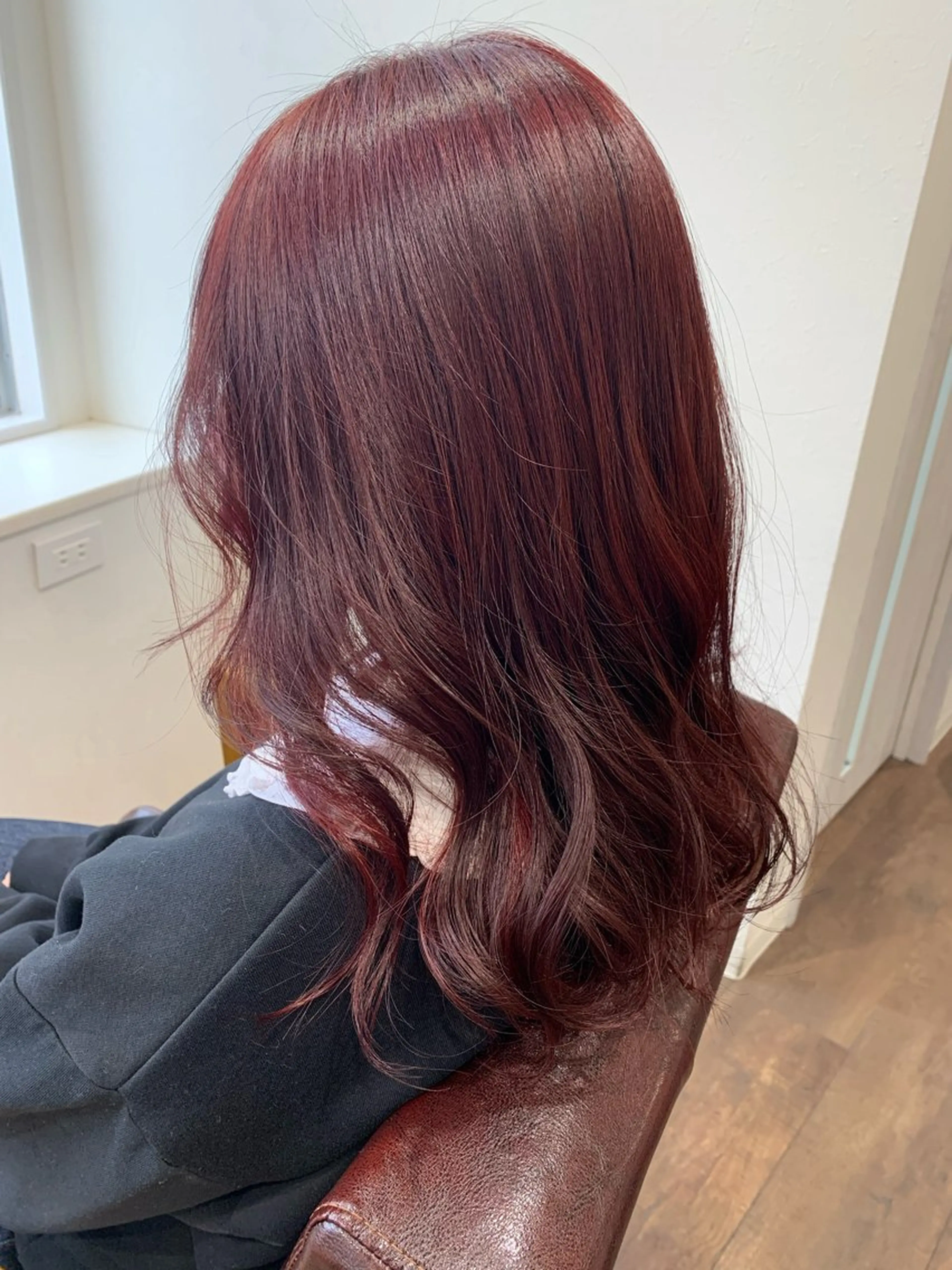 セミロング カラー 矢場町/ダブルカラー /レイヤー/アリサのヘアスタイル