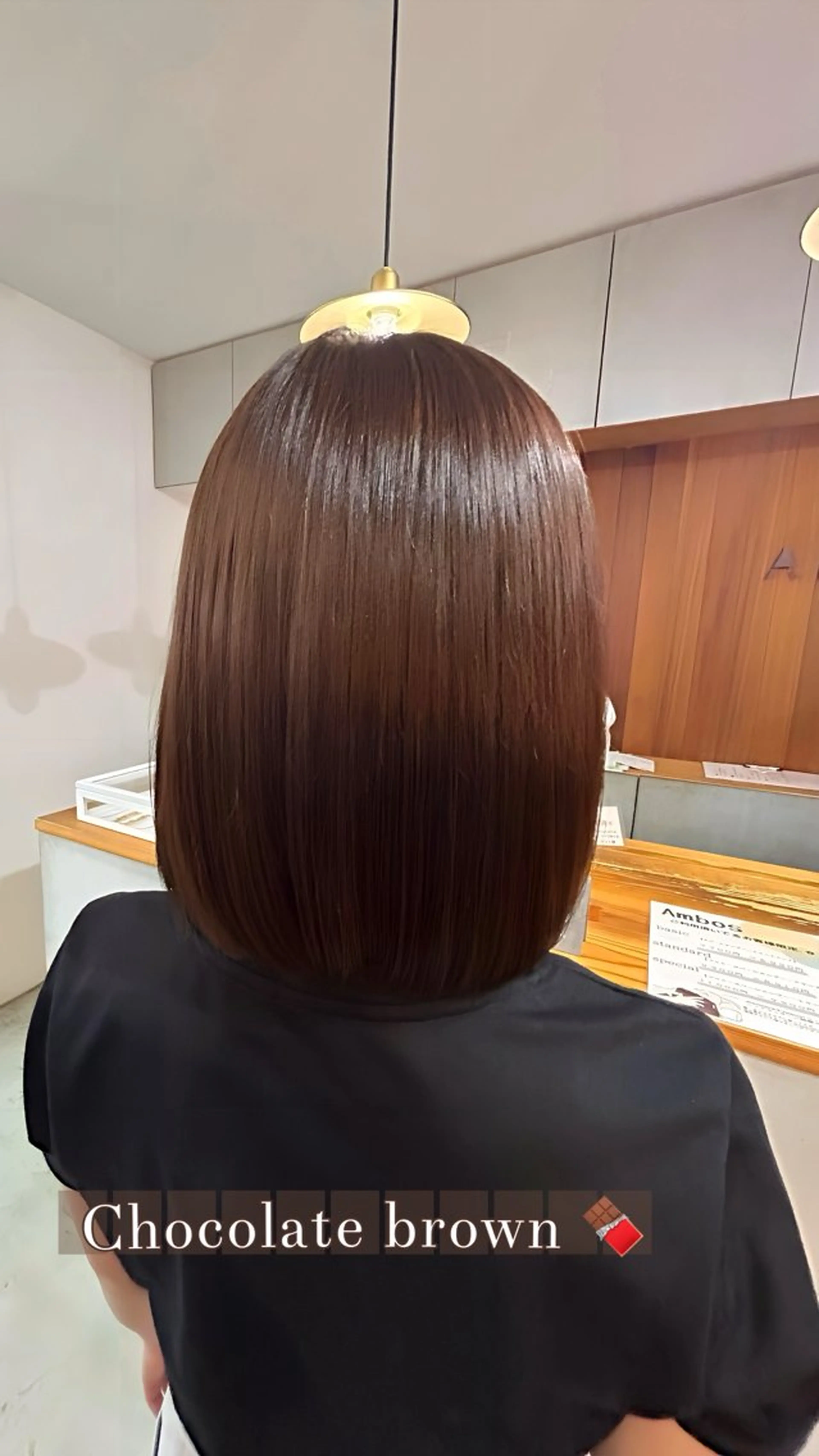 カラー ブラウンカラー 廣岡 悠愛のヘアスタイル