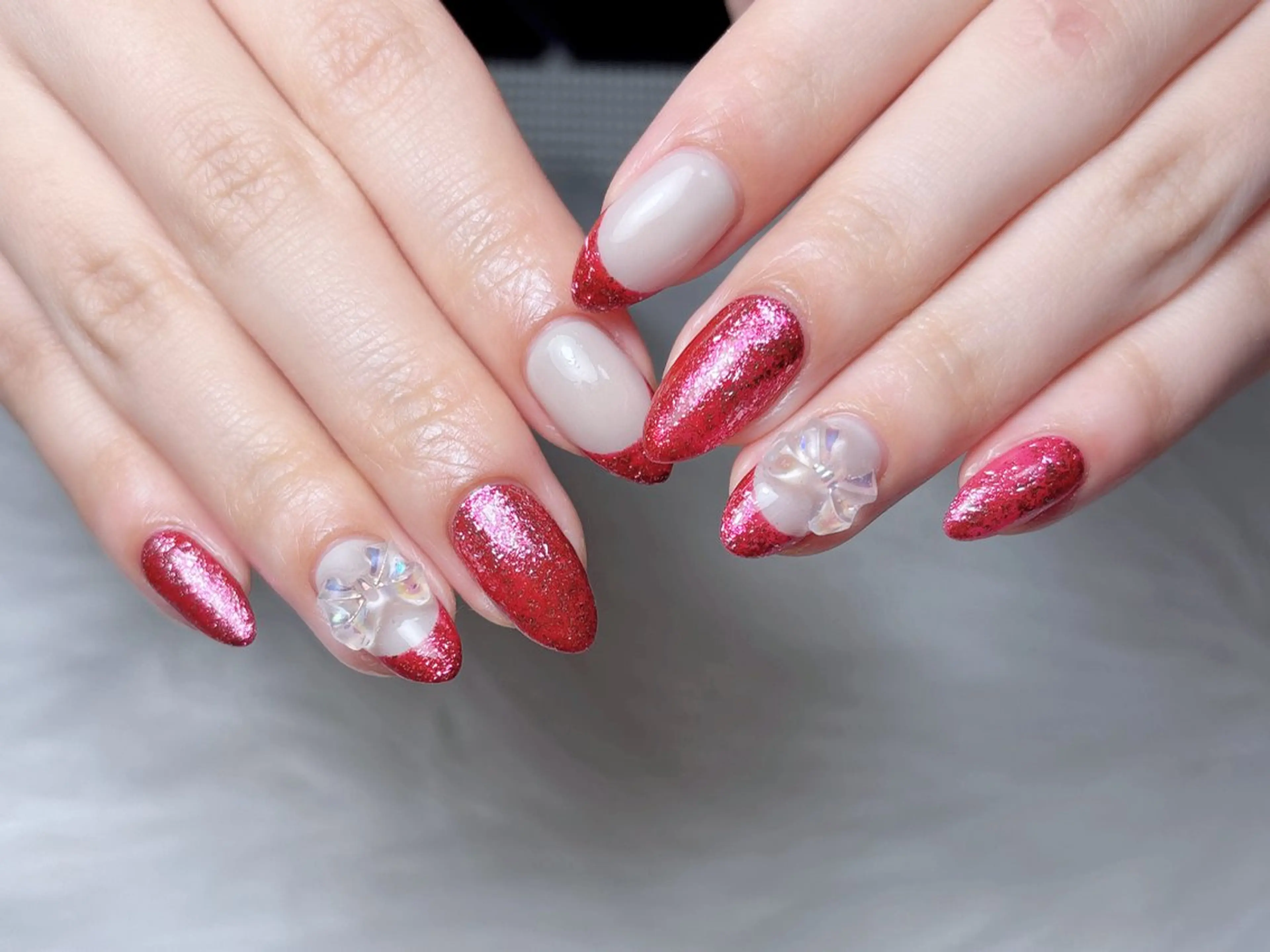 【ジェル】4本アート/付け替えオフ込みの写真