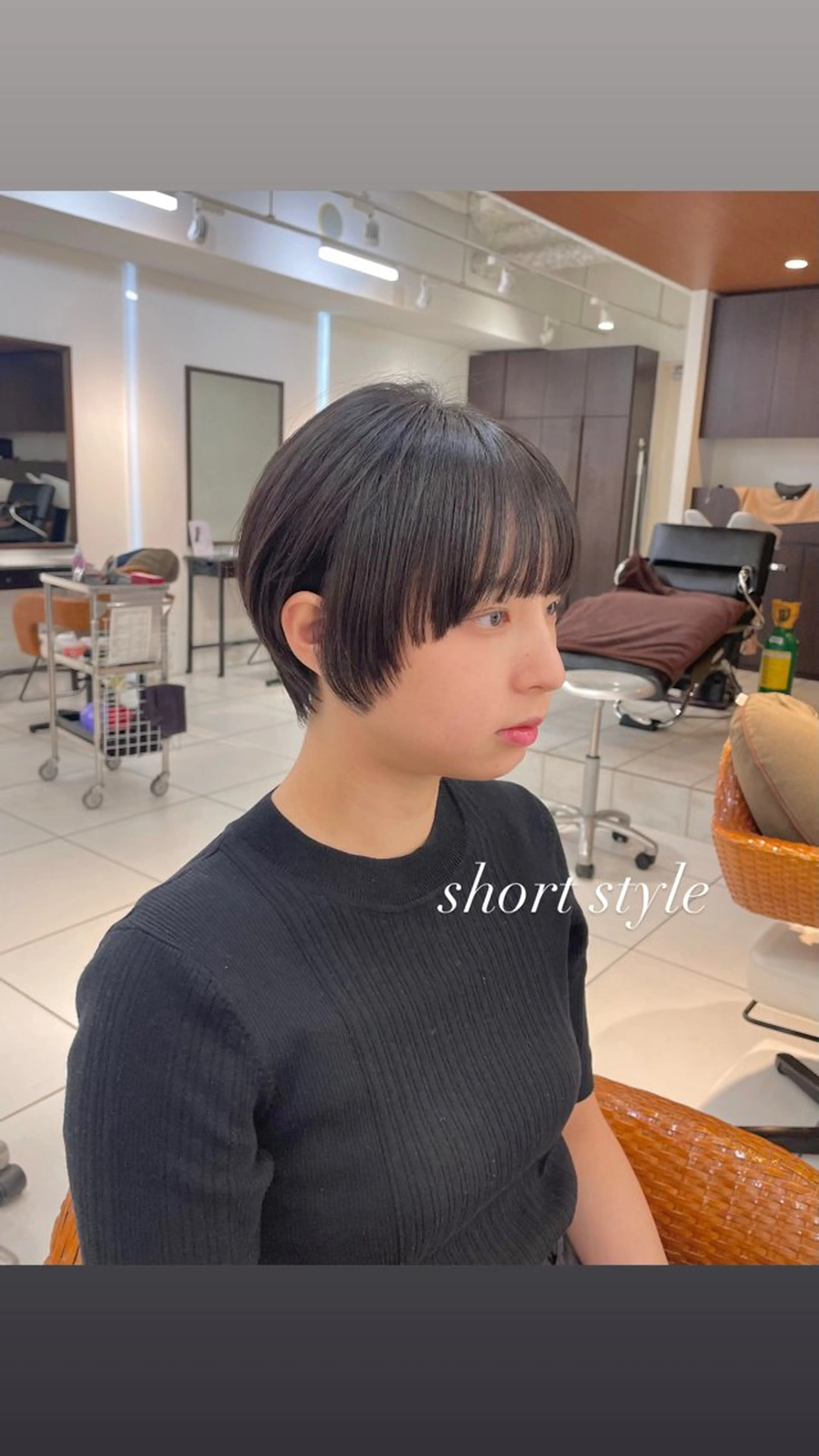 ショート 顔まわりレイヤー レイヤーカット 似合わせカット ショートヘア カット ヘアセット ♡レイヤー/ボブ 透明感/うらら♡のヘアスタイル