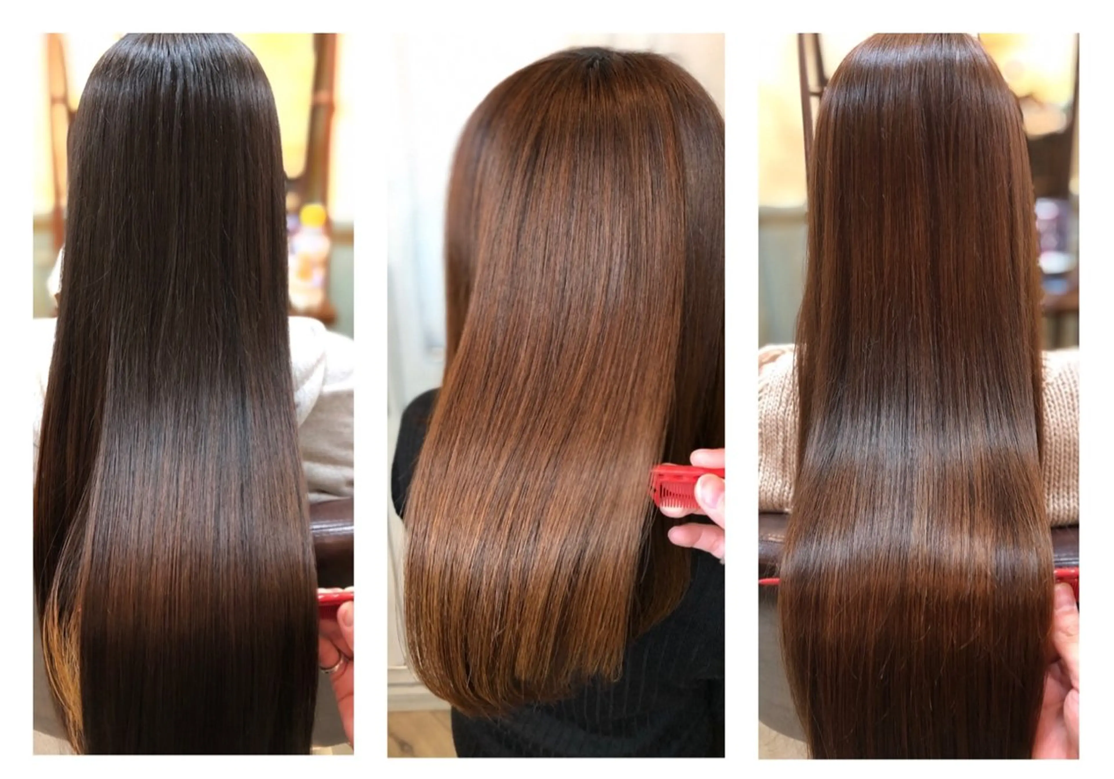 【周りに差がつく艶髪に】髪質改善・艶髪矯正   33000→26500の写真