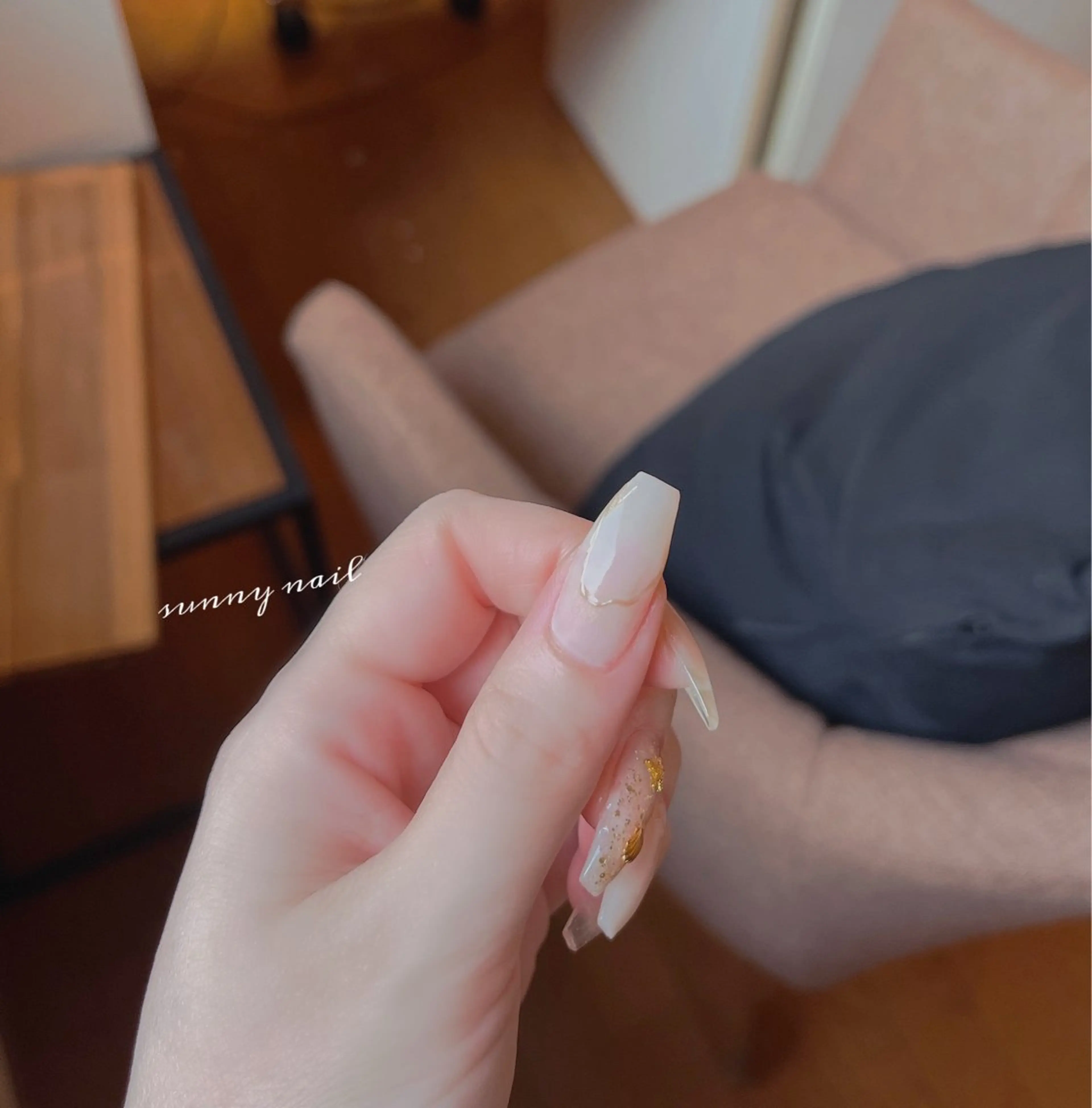 ネイル オーロラネイル ジェルネイル ミラーネイル パラジェル sunny nailのネイルデザイン