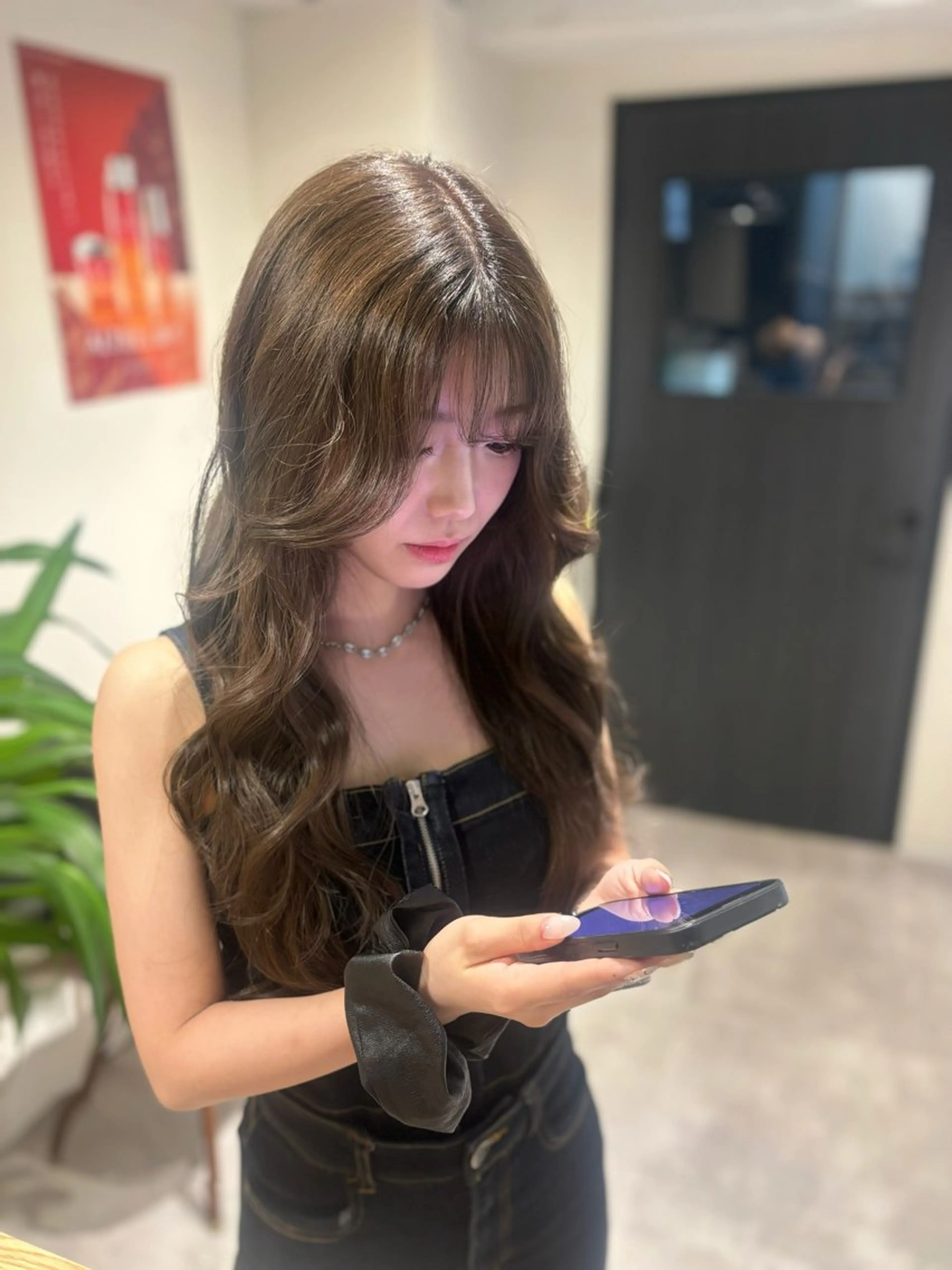 ロング レイヤーカット 中川 りゅうせいのヘアスタイル