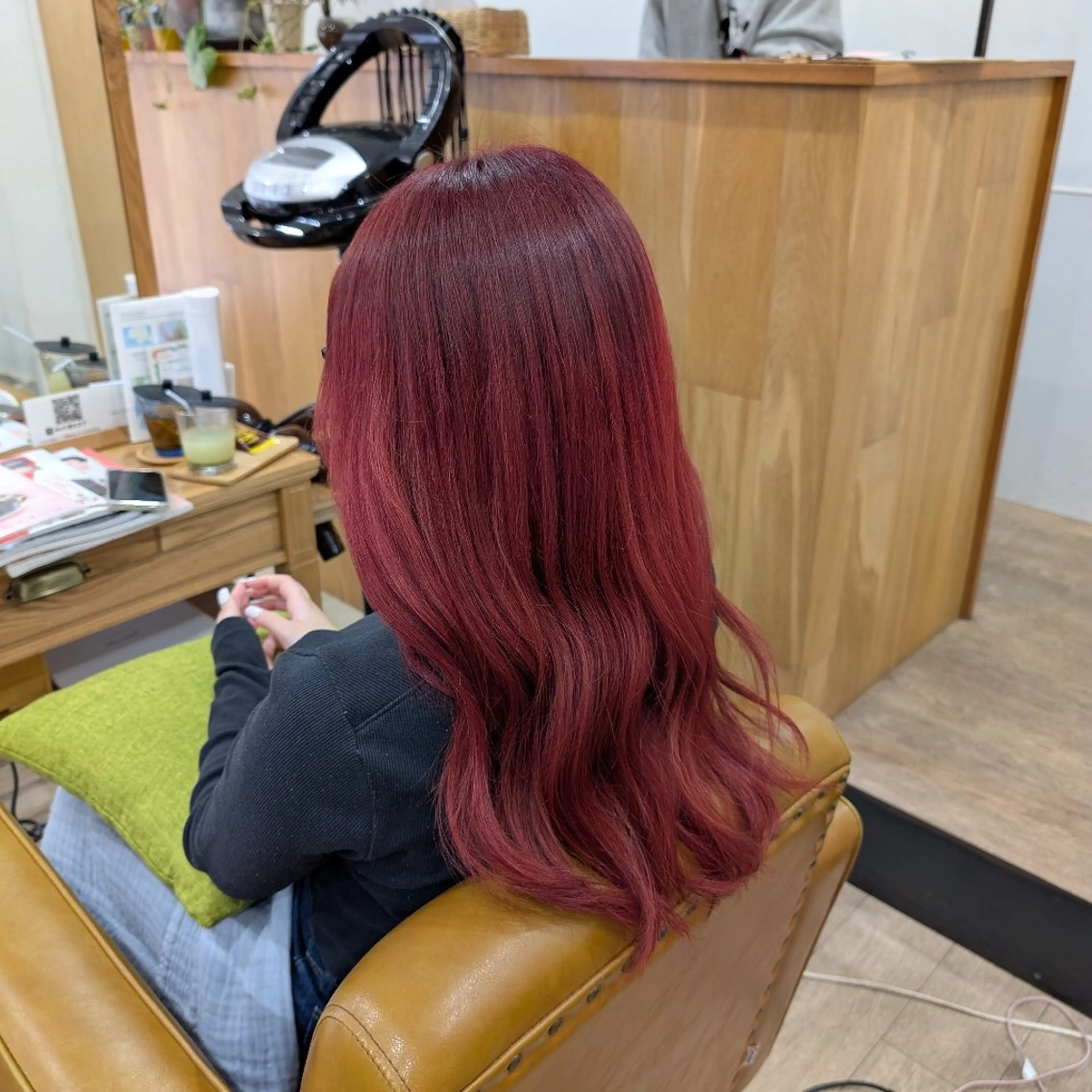 ロング カラー ブリーチ カット ヘアカラー ﾒｱﾘｰﾊﾞｲﾒﾘｰ /花音のヘアスタイル