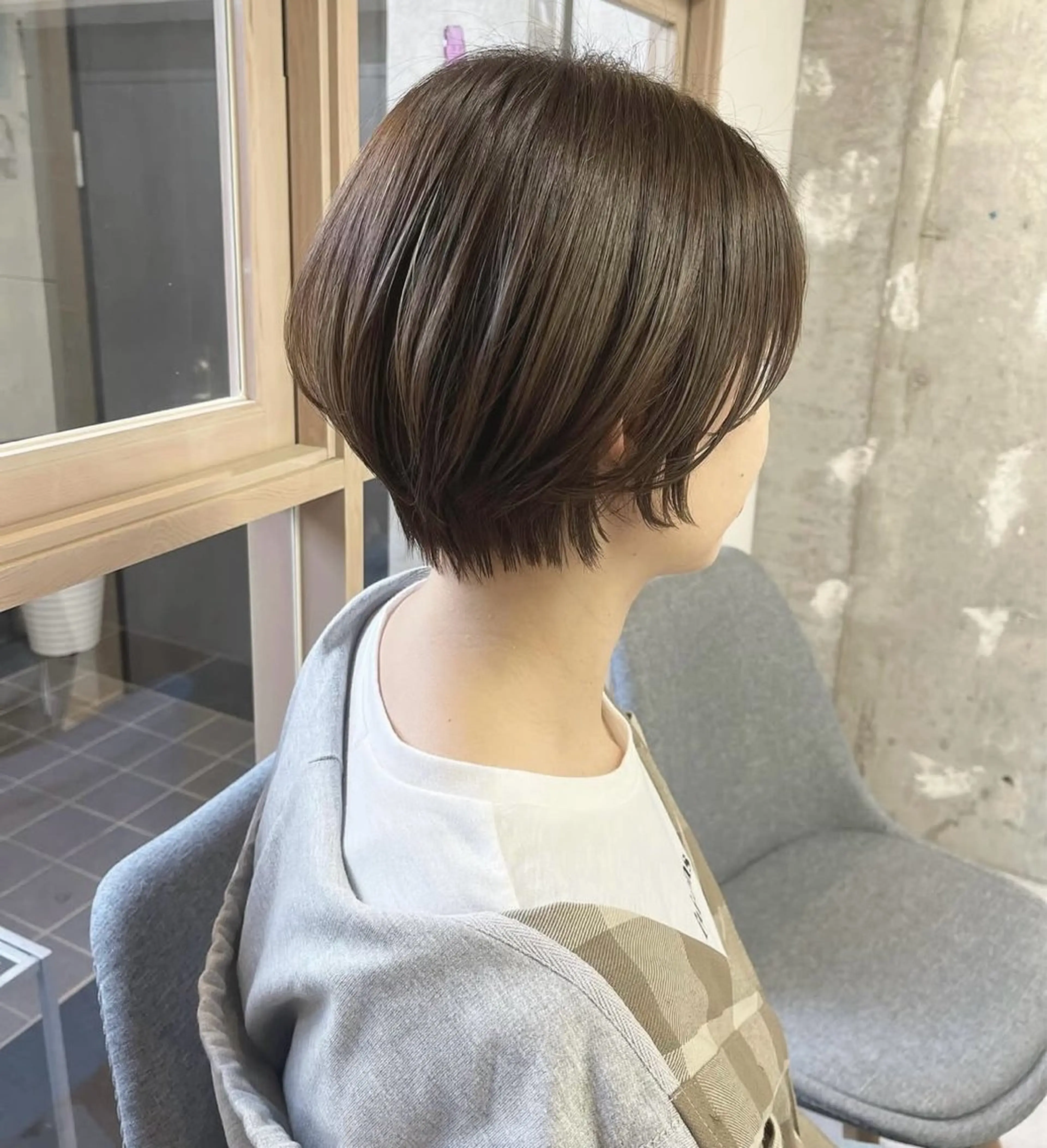 ショート ショート/透明感/ 髪質改善/chinaのヘアスタイル